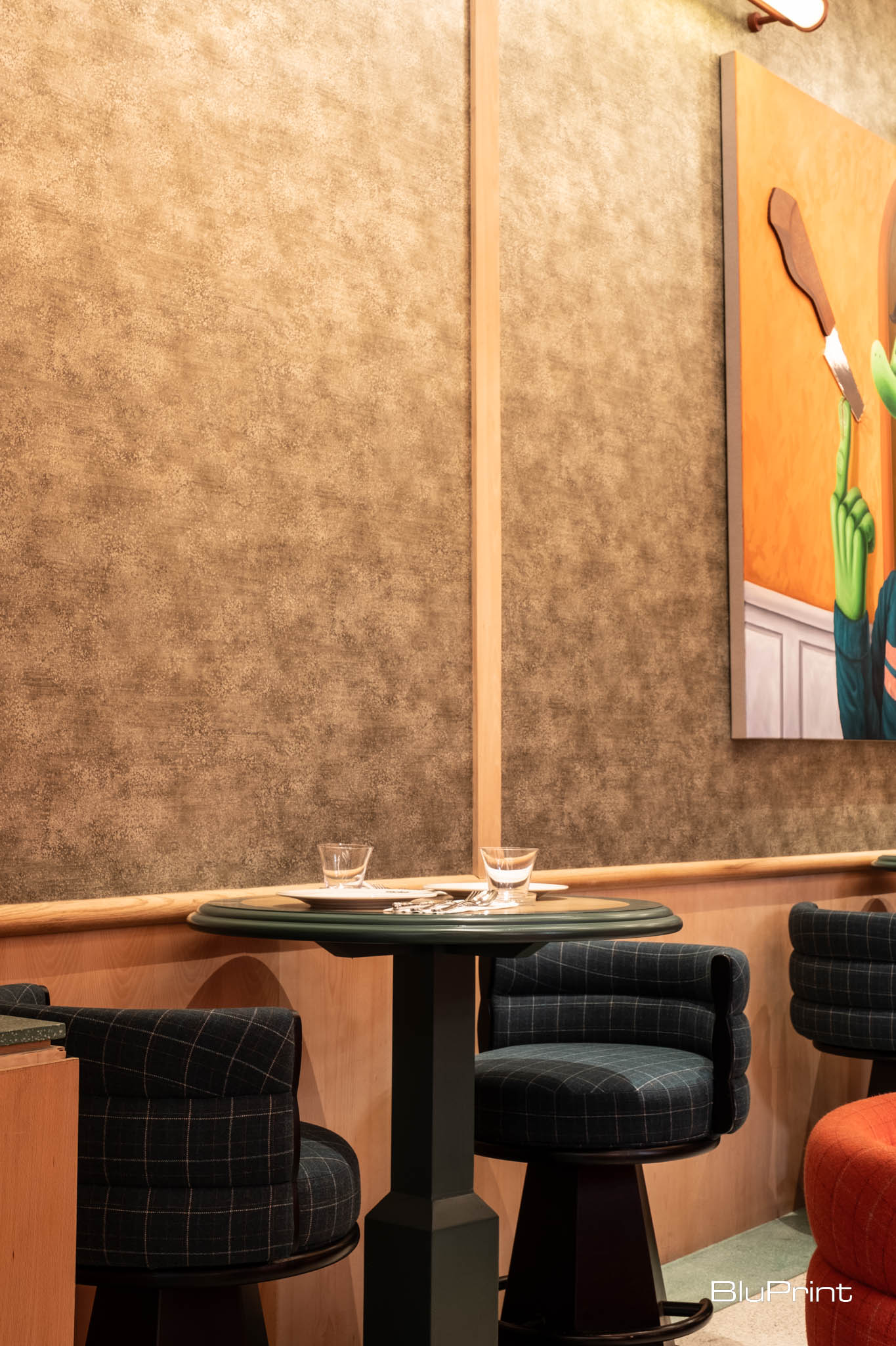 Carlos Italian Restaurant Interior Design.