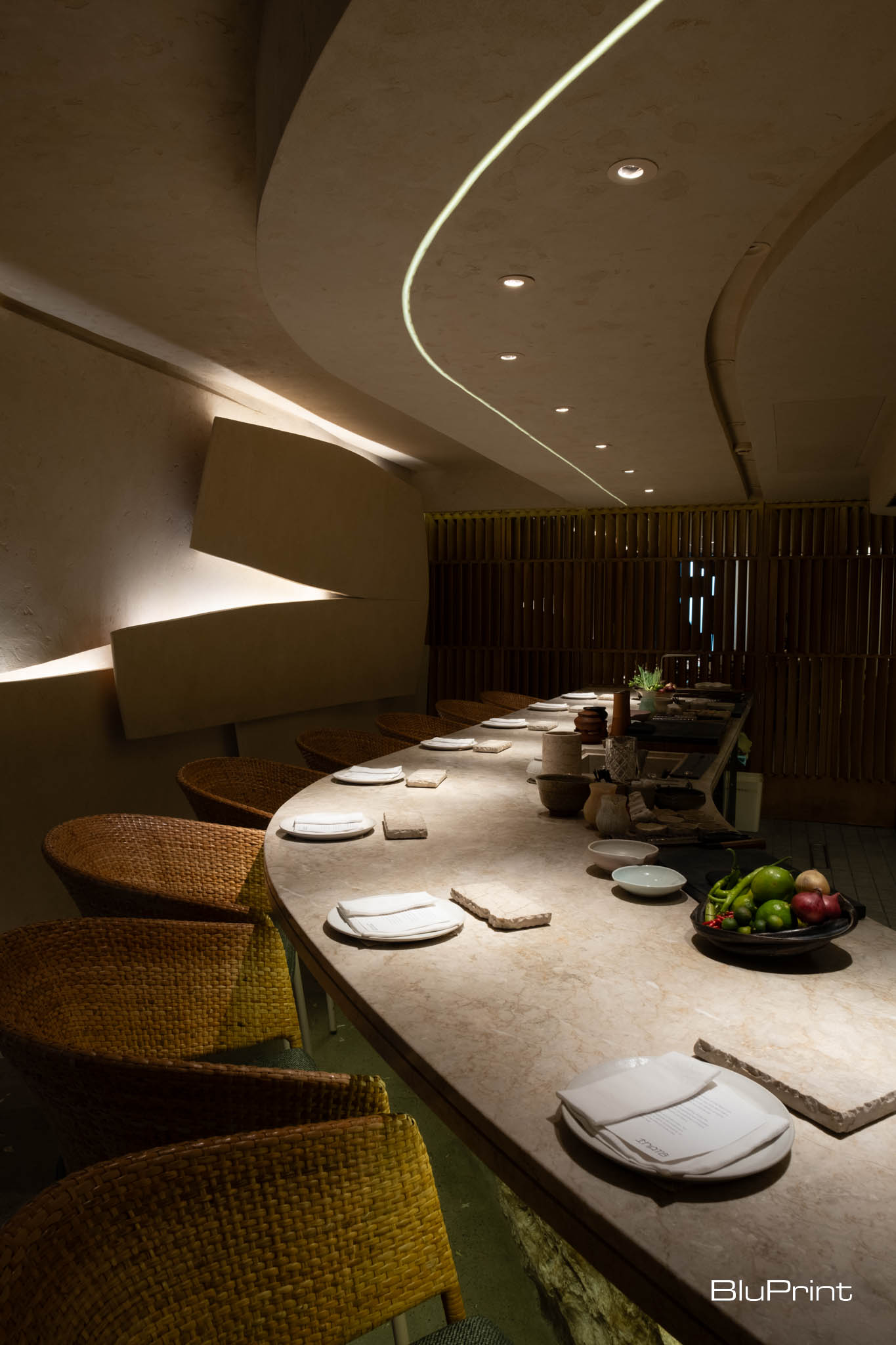 Inato dining area dim lighting