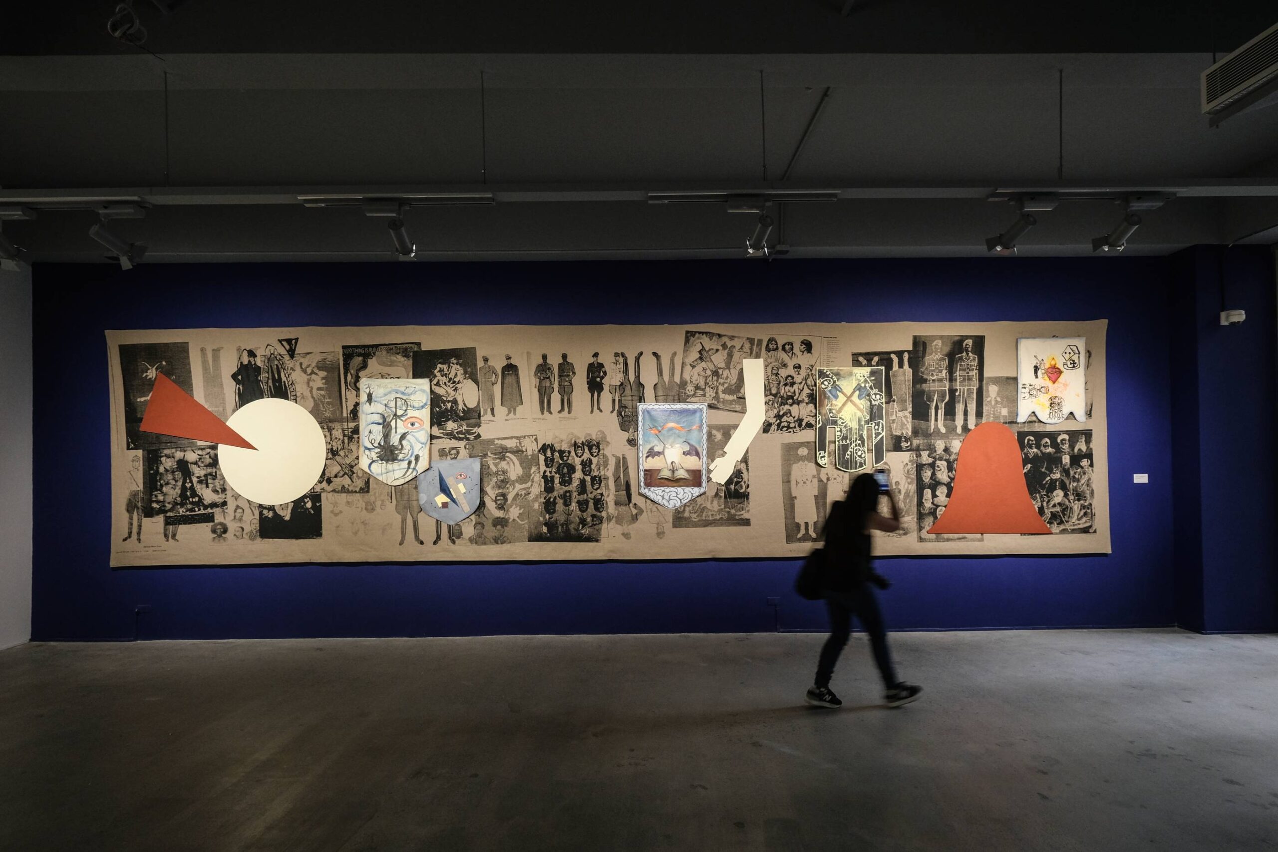 "If All You Are Is A Nail..." by Manuel Ocampo. Photo by Ed Simon.