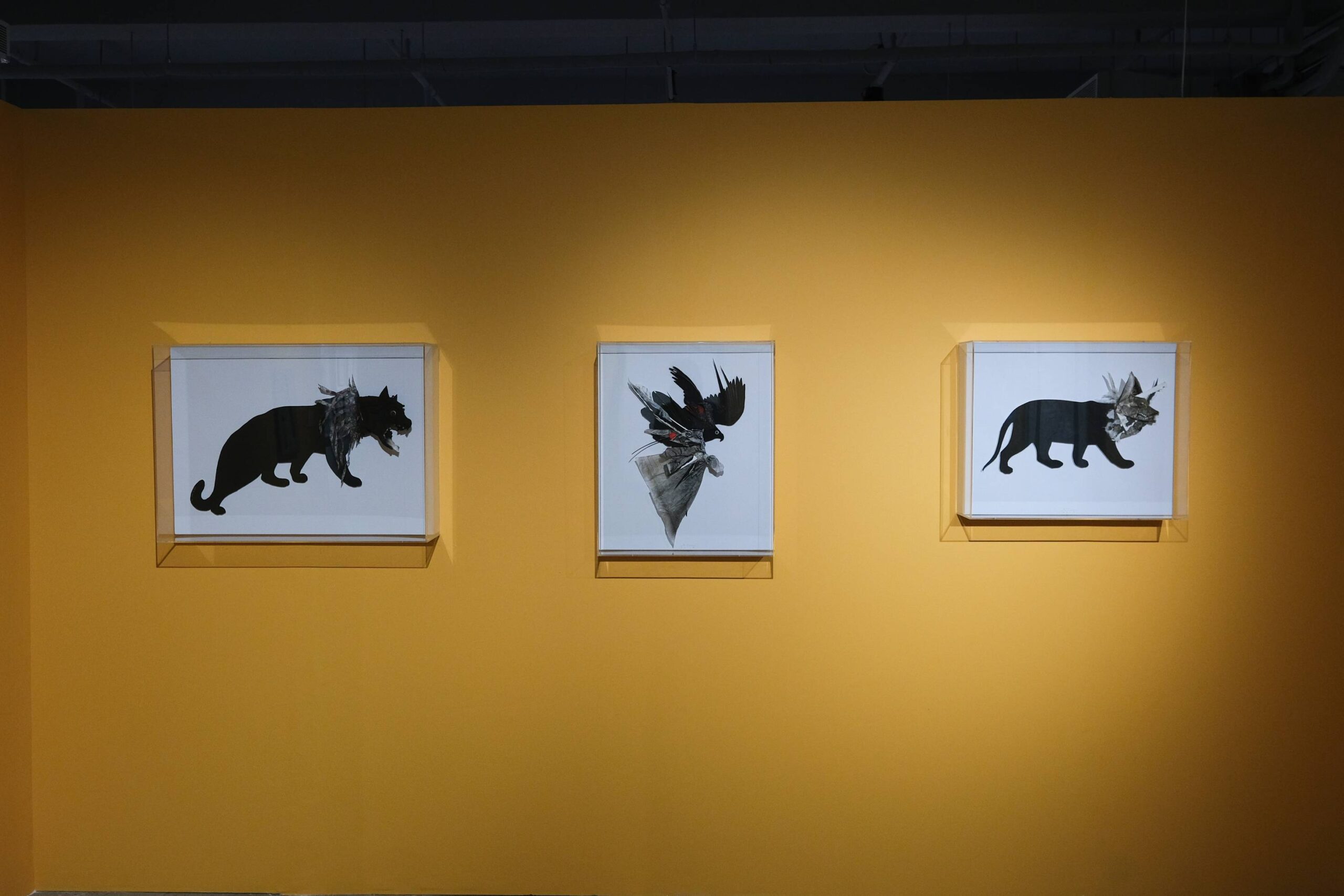 Printmaking works made at STPI. Photo by Ed Simon.