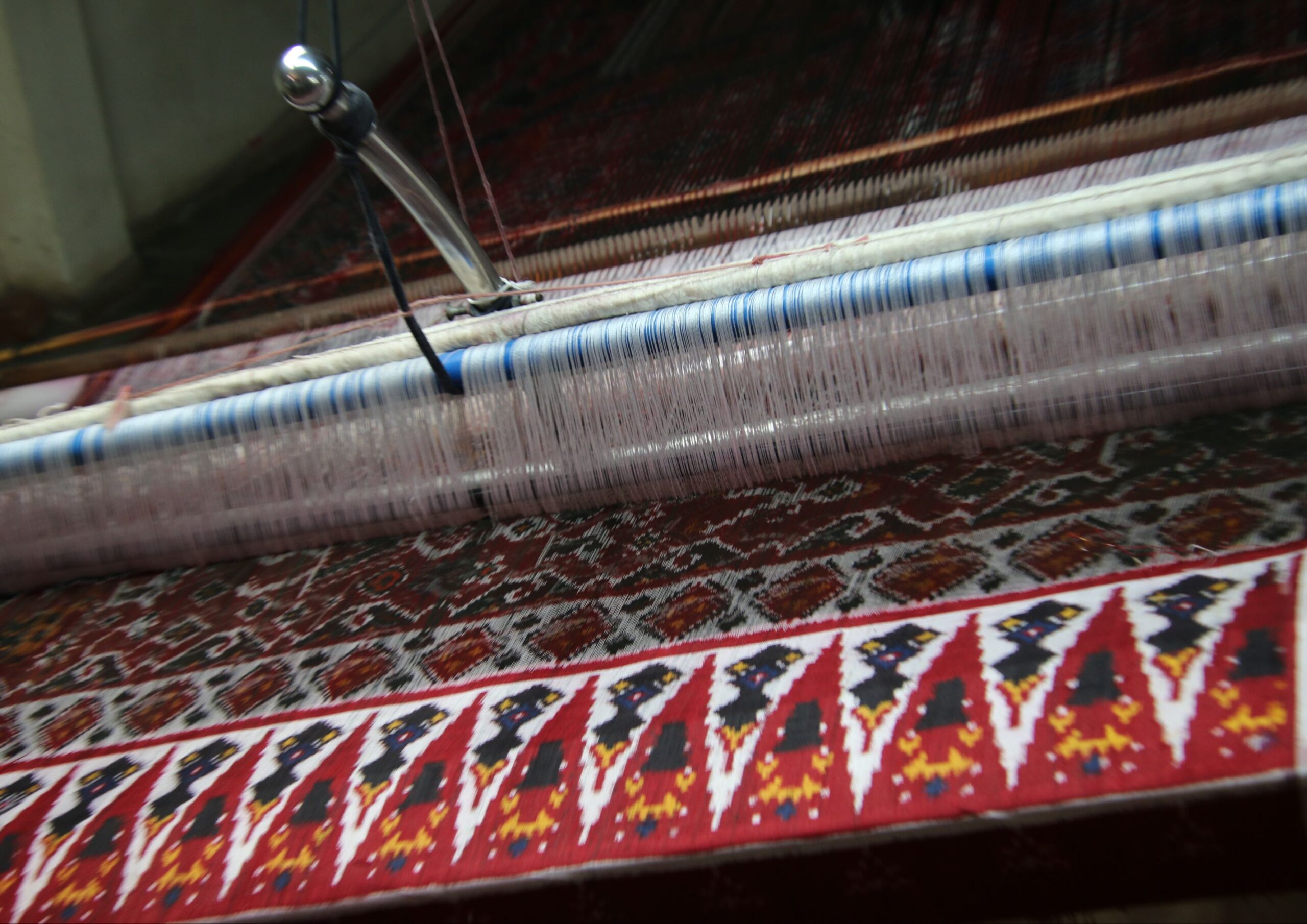 Ikat Fabrics: Integrating Handwoven, Colorful Textiles in Modern Interiors.