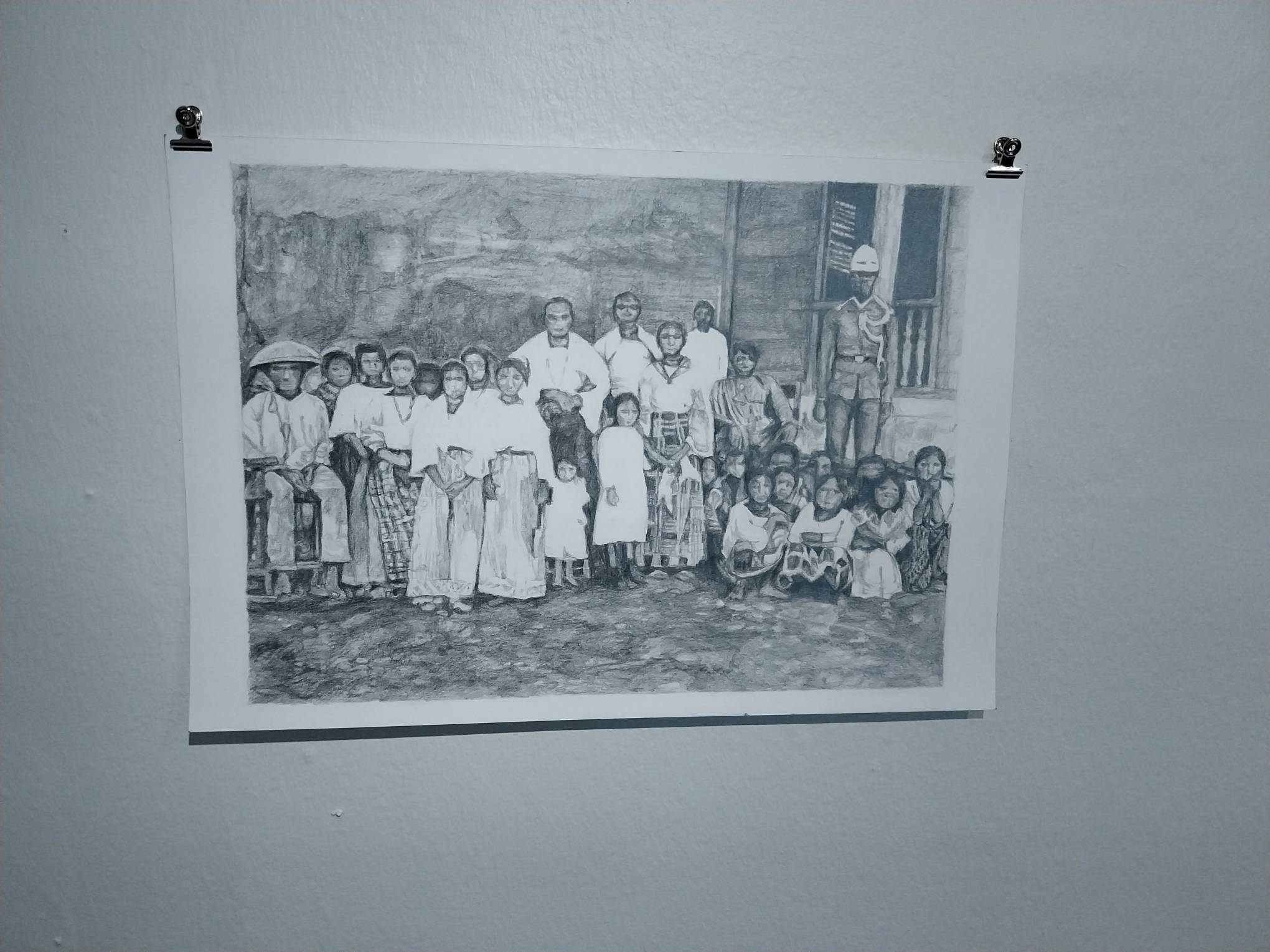 Photograph displayed for "Land, Labor, Life." Photo by Elle Yap.