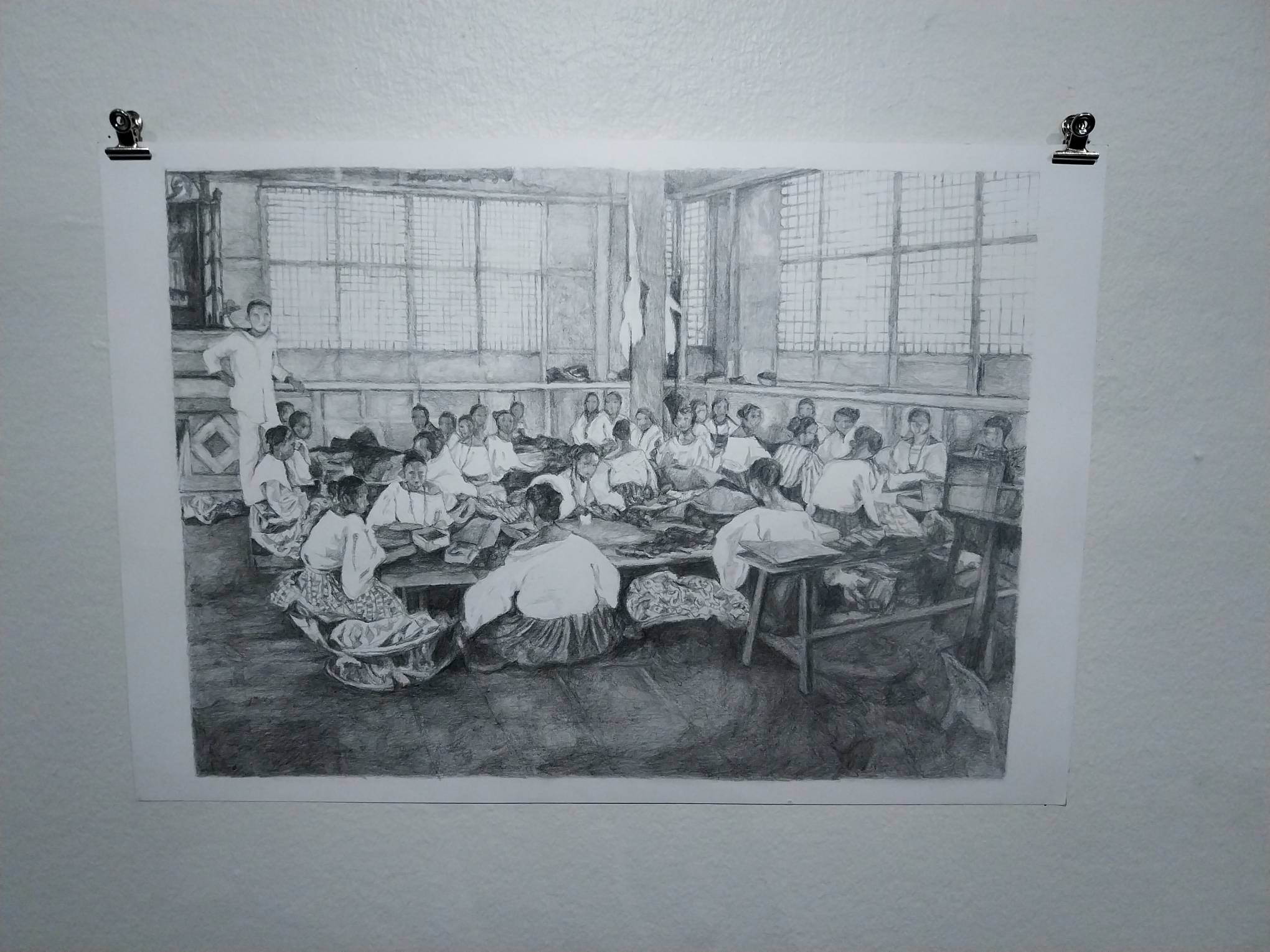 Another photograph displayed for "Land, Labor, Life." Photo by Elle Yap.