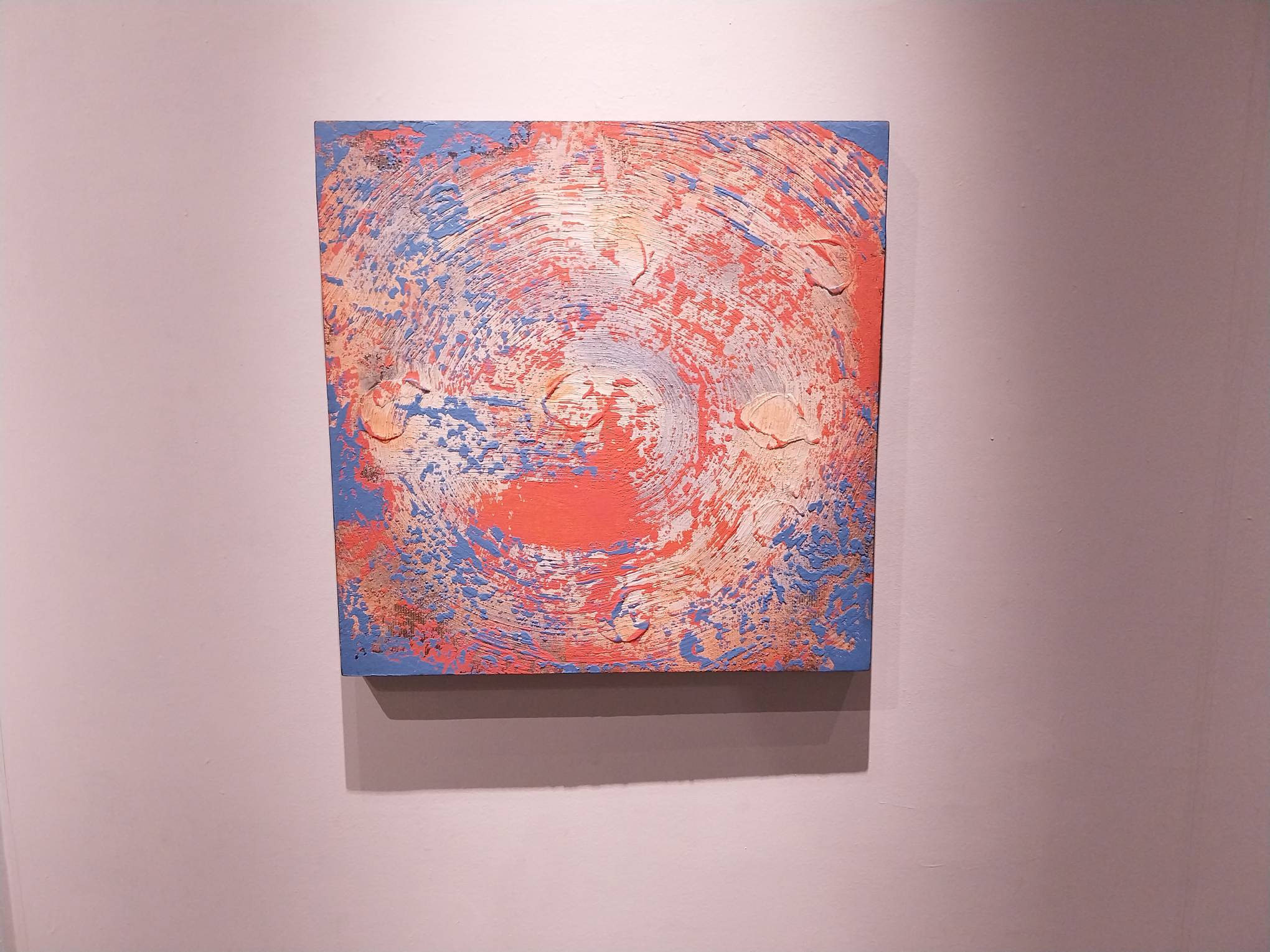 One of the paintings displayed for Modeka Art's "Homemade." Photo by Elle Yap.