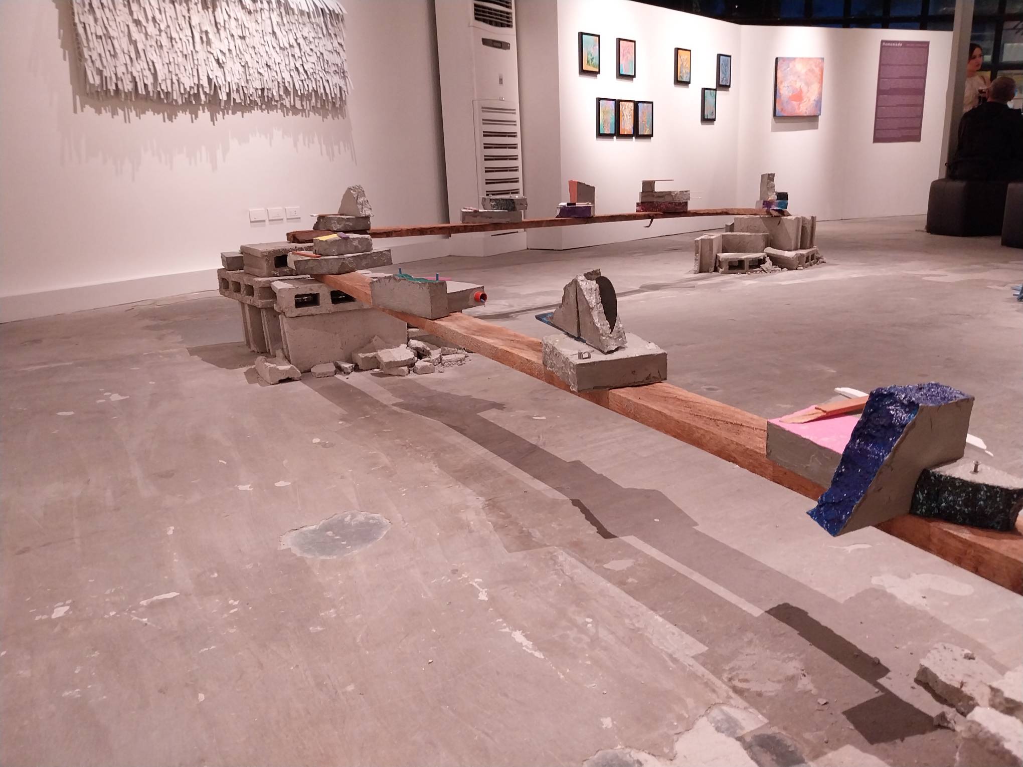 Work by Zean Cabangis displayed at Modeka Art. Photo by Elle Yap.