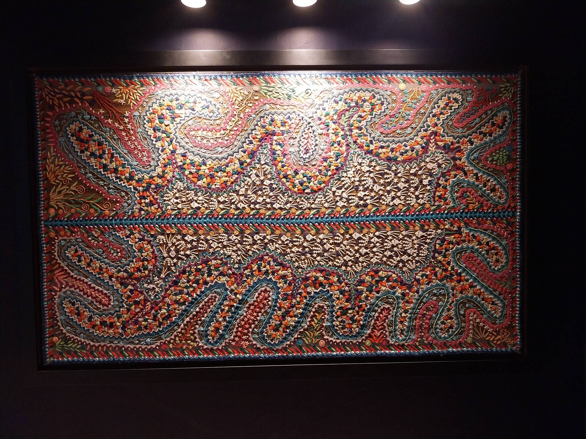 A Kalinga textile work featured in "The Heart of Every Mountain is Ocean."