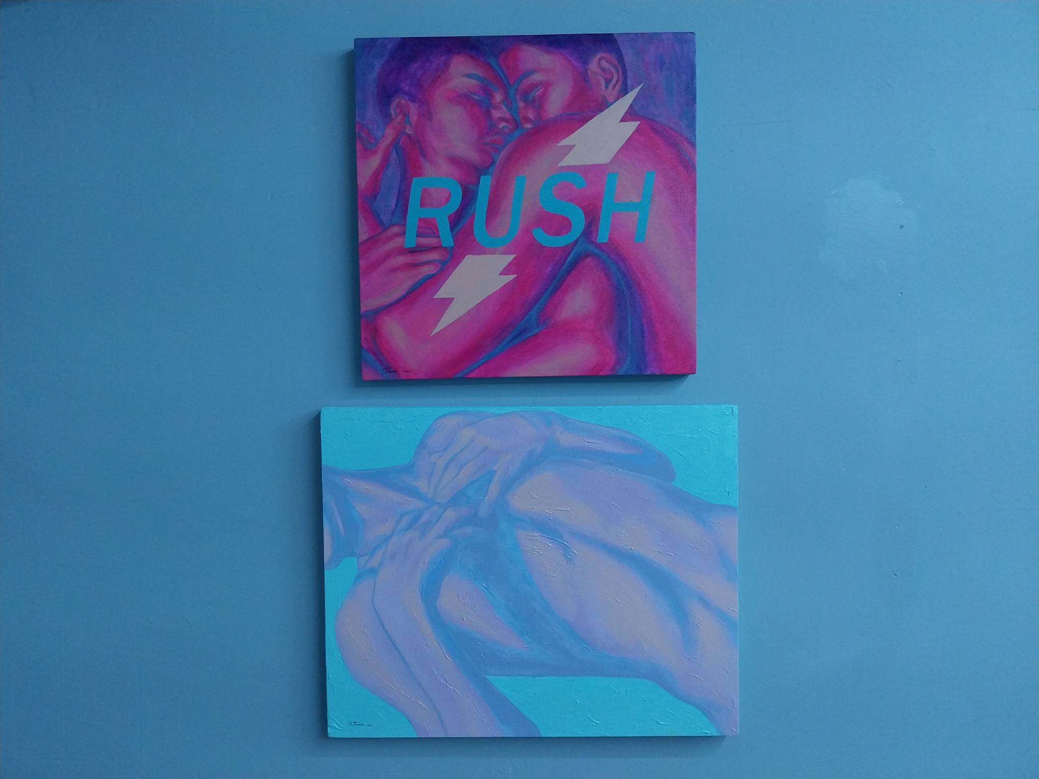 Gelo Zarsuelo’s works for Mono8 Gallery's "Three Years on a Stone."