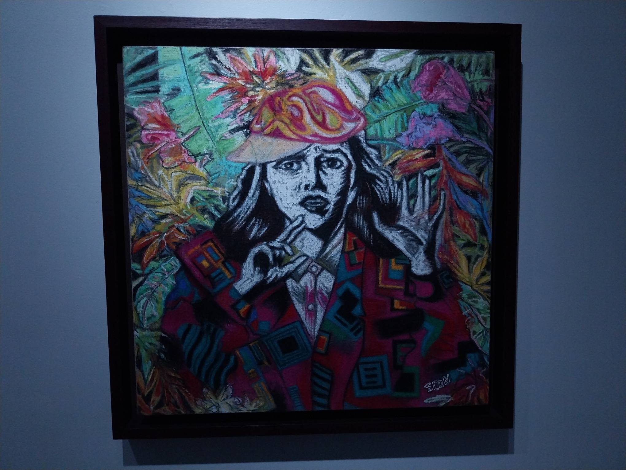 A work shown for the exhibit.