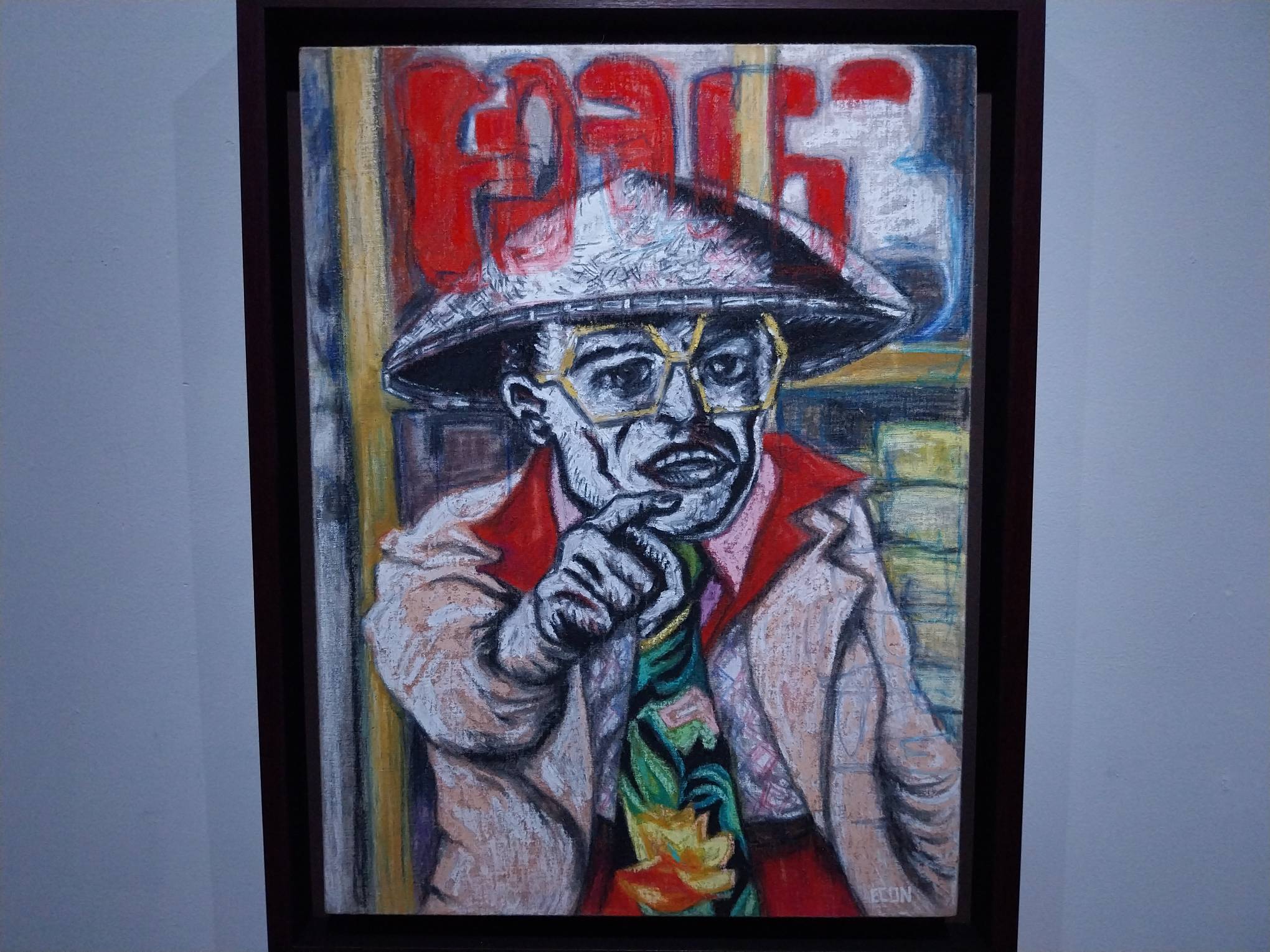 "You're A Junkie For Life" by Ernest Concepcion. 