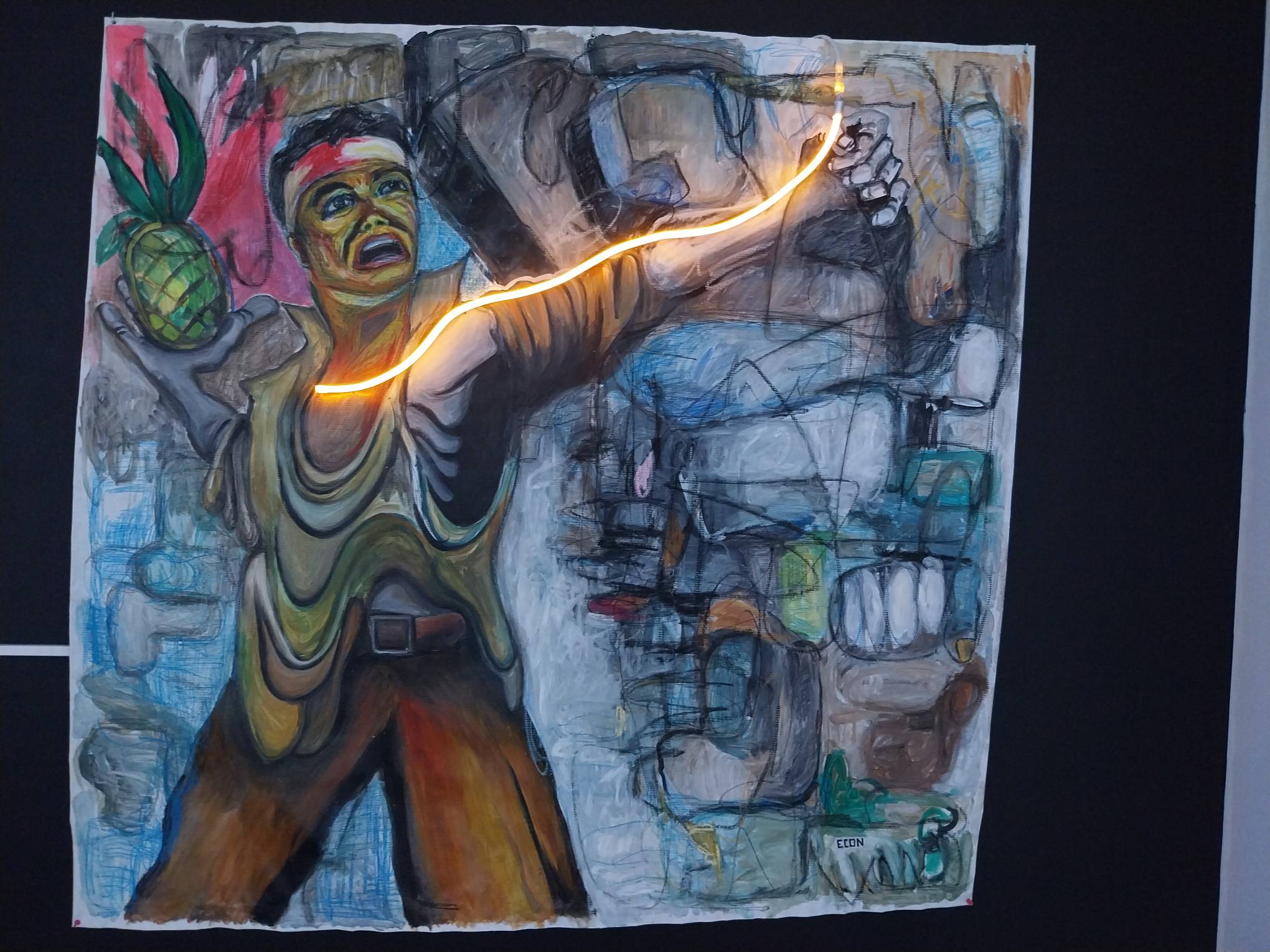 "Fruit Cocktail" by Ernest Concepcion for "Softcore War."