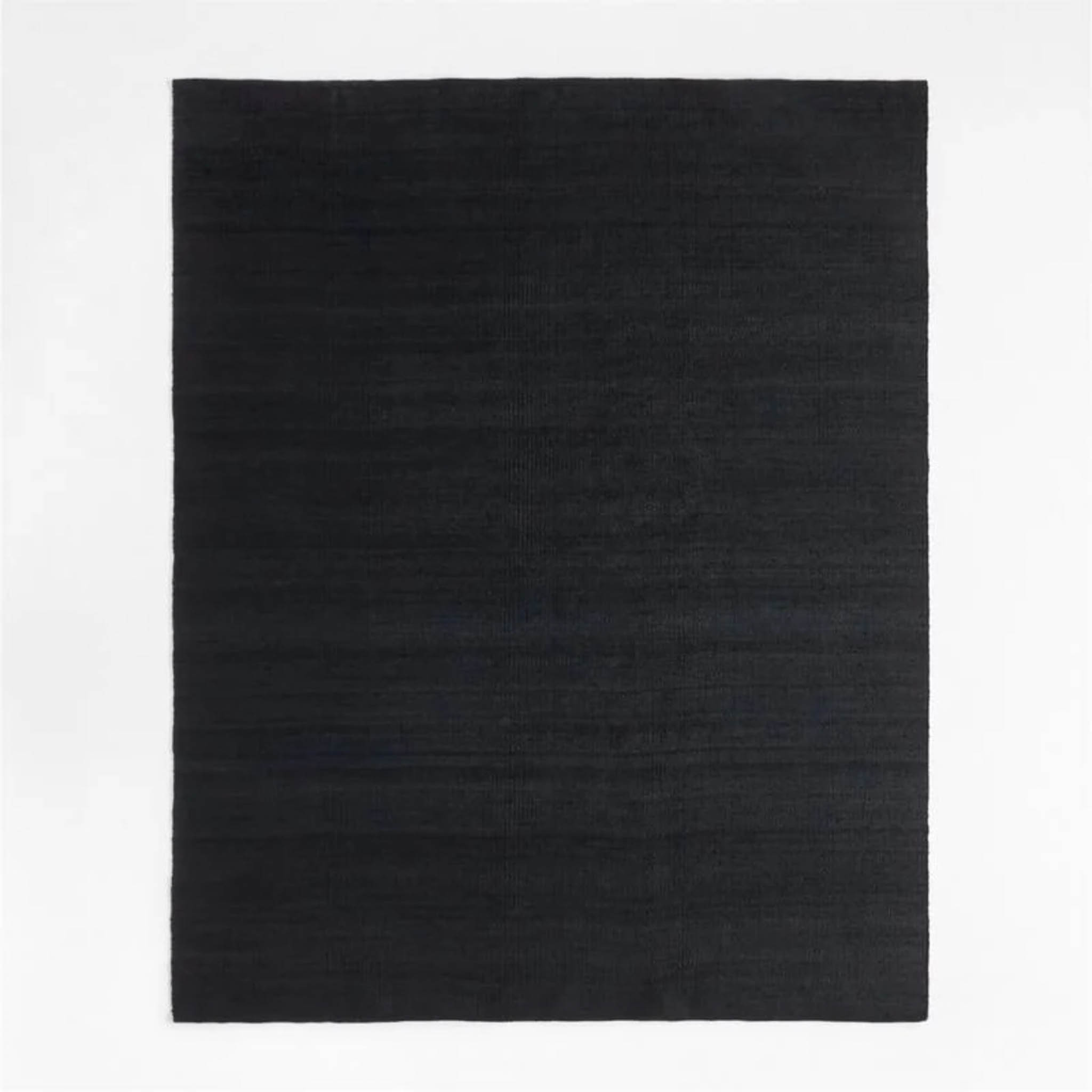 Palermo Flat Weave Black Area Rug.