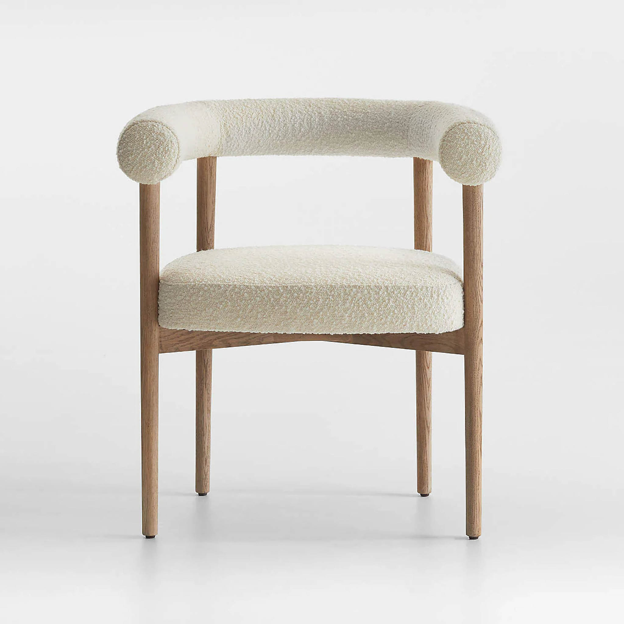 Mazz Bouclé Dining Chair by Leanne Ford.