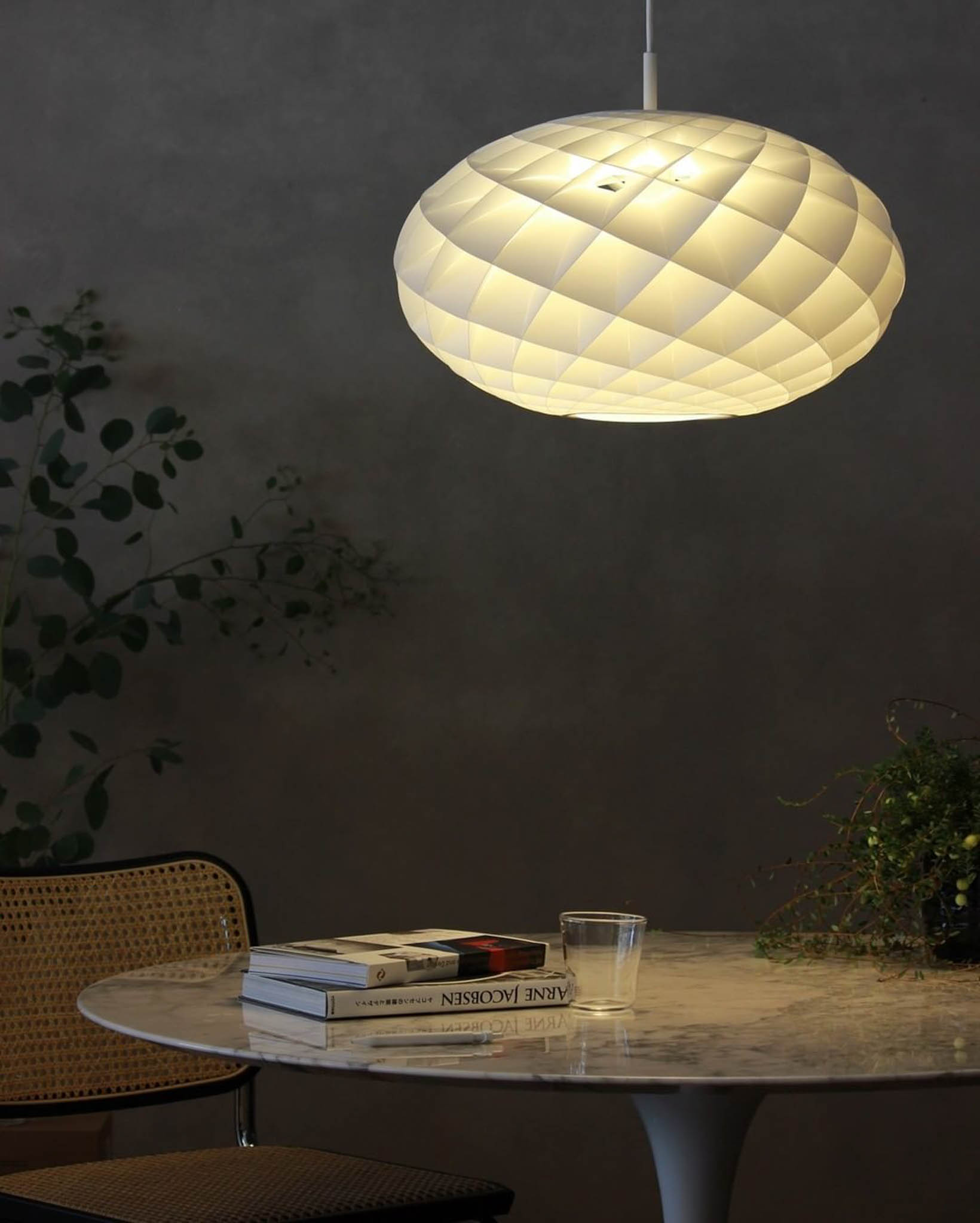 Patera: Mathematics in a Pendant Lamp.