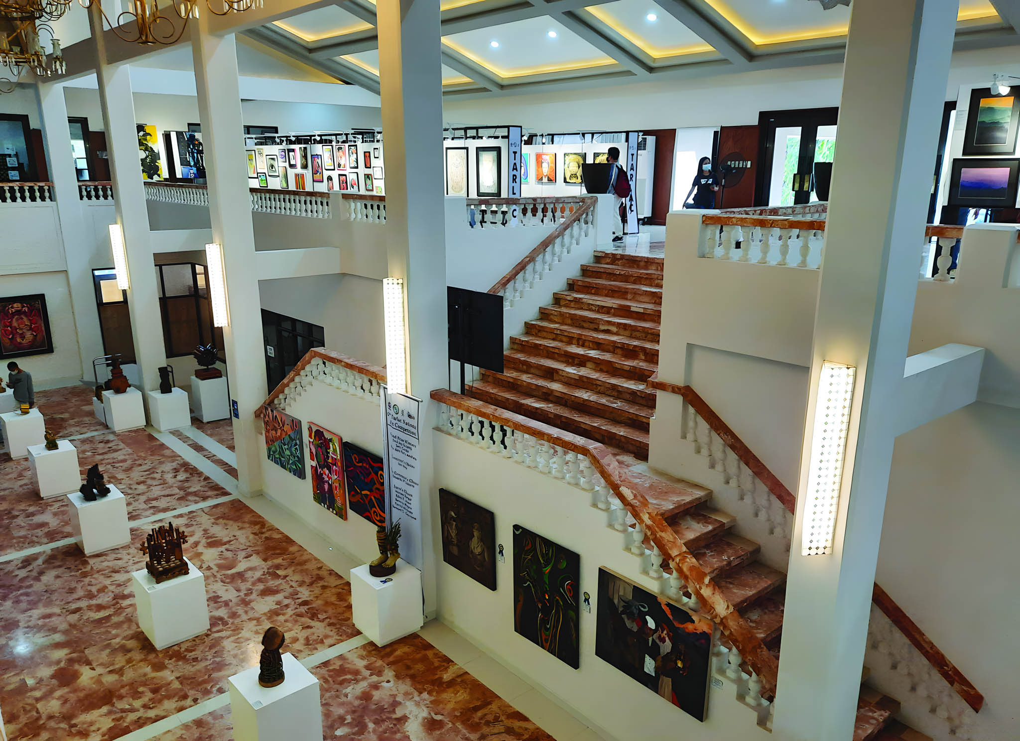 The venue of the 2023 Luzon Art Fair in Tarlac City. Photo provided by the organizers.