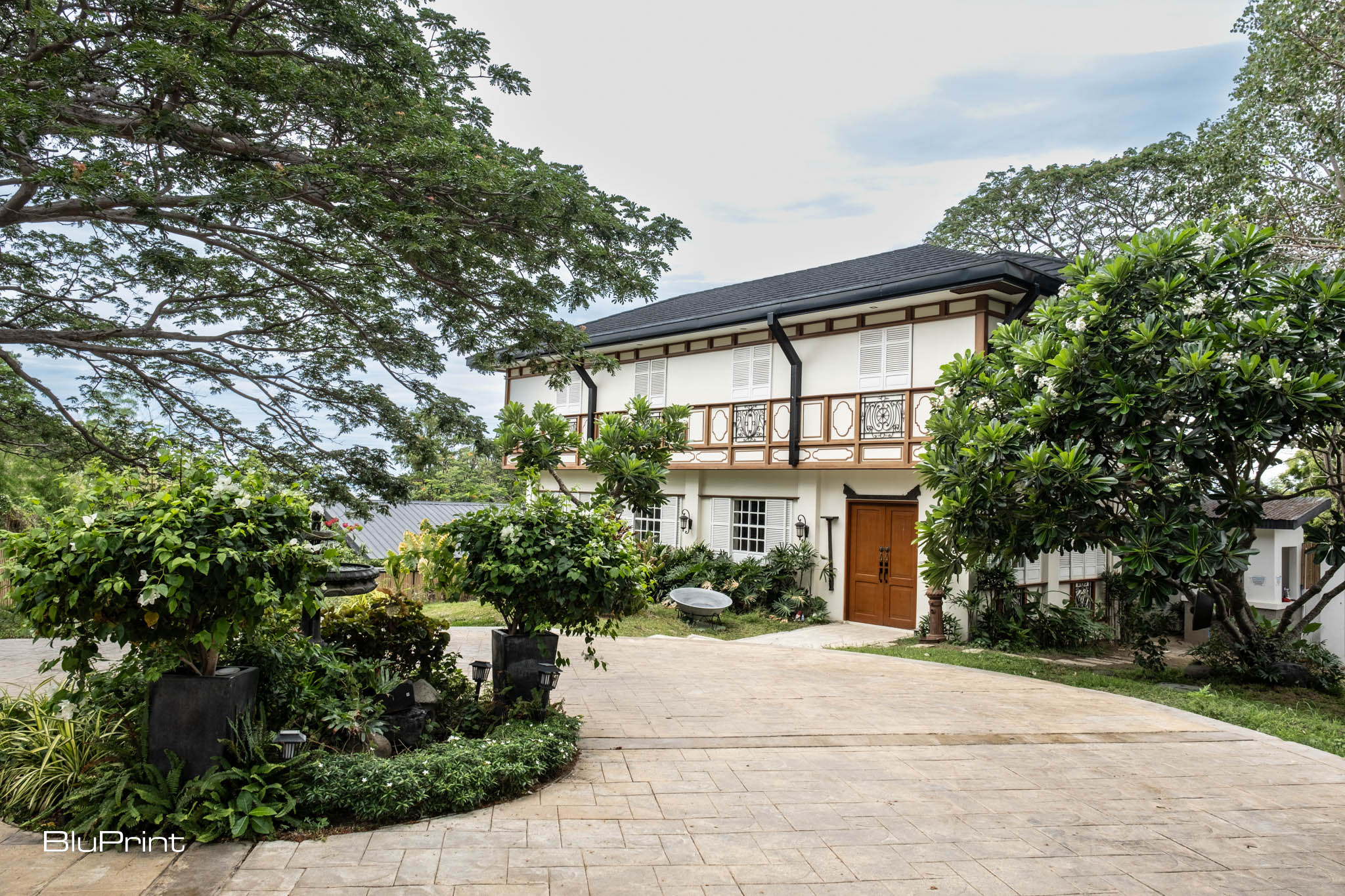 A restored heritage home at Nawa Wellness resort, designed by Tania Fricke Lichauco.