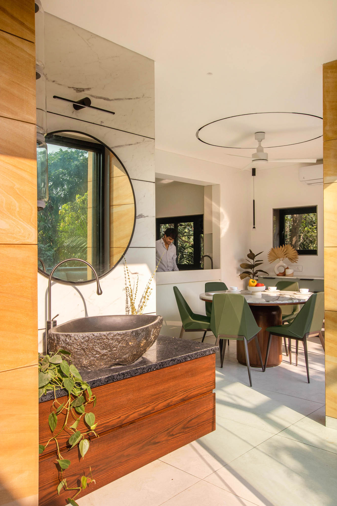 Efficient West Portion.