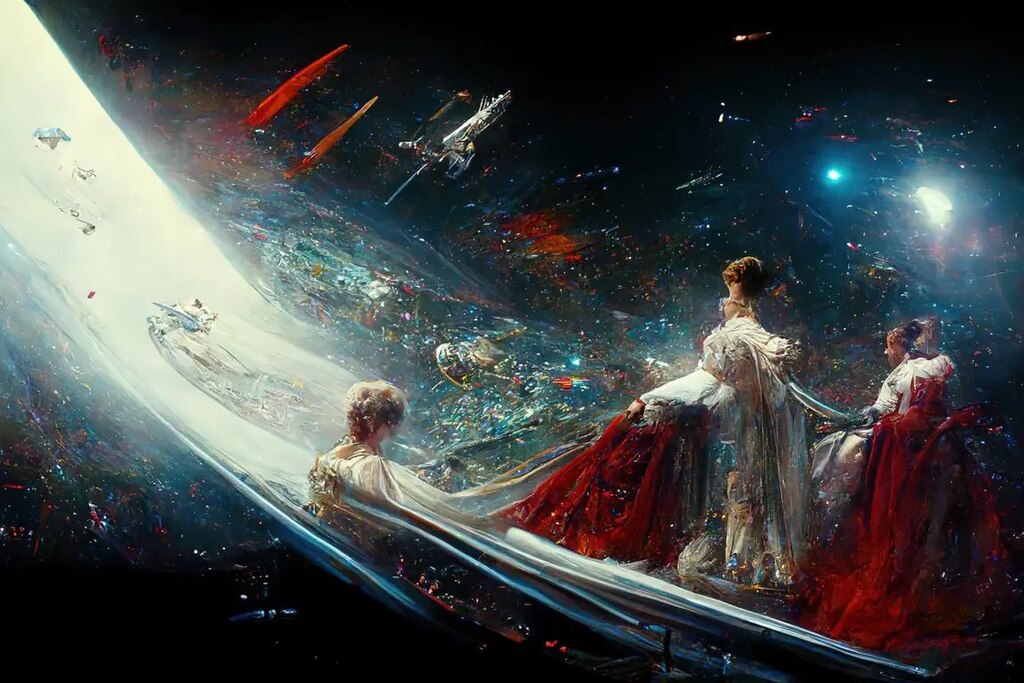 A work submitted by Jason M. Allen for the Colorado State Fair.