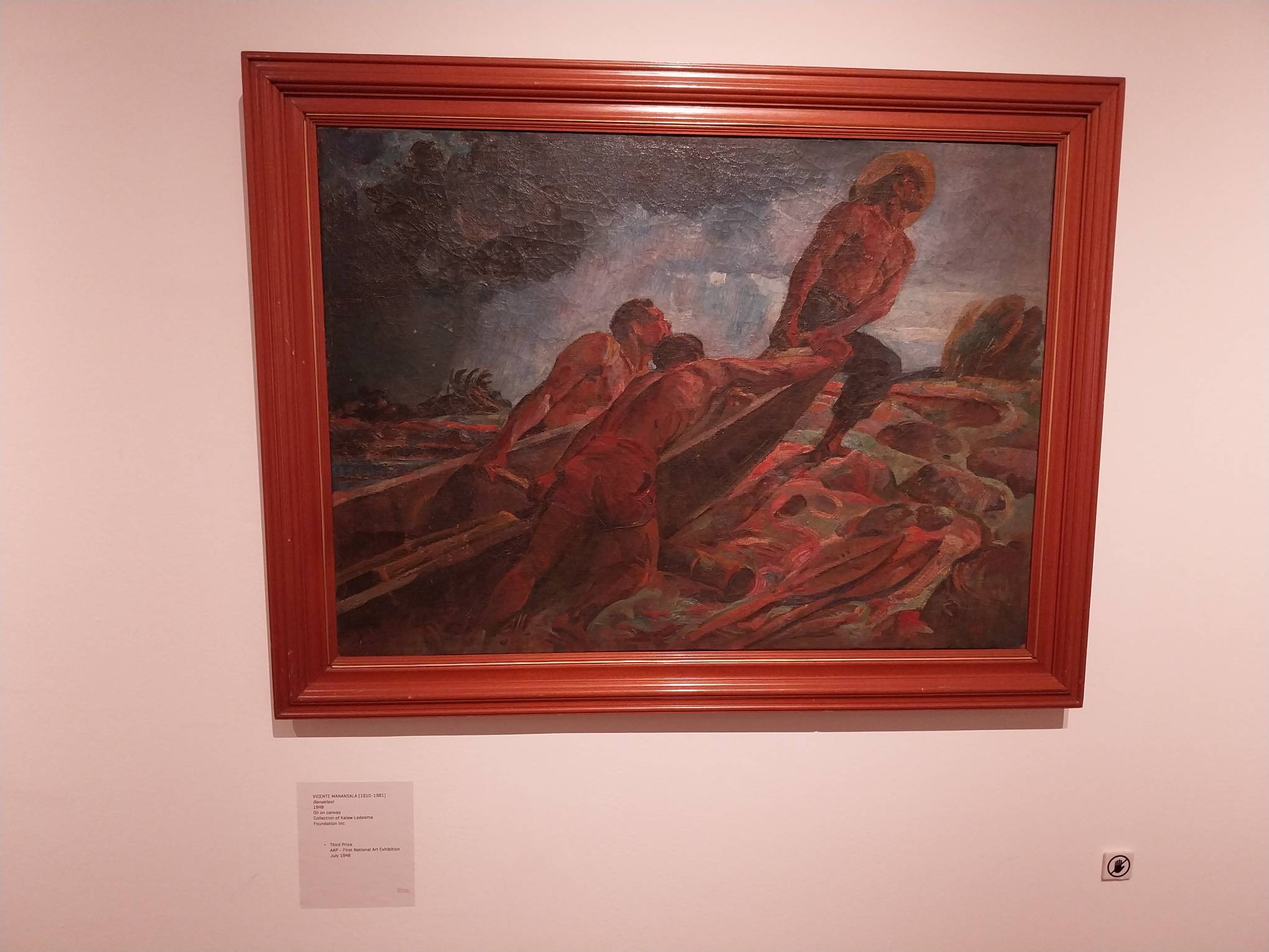 Vincent Manansala's "Banaklaot" for "A Synergy of Ventures."