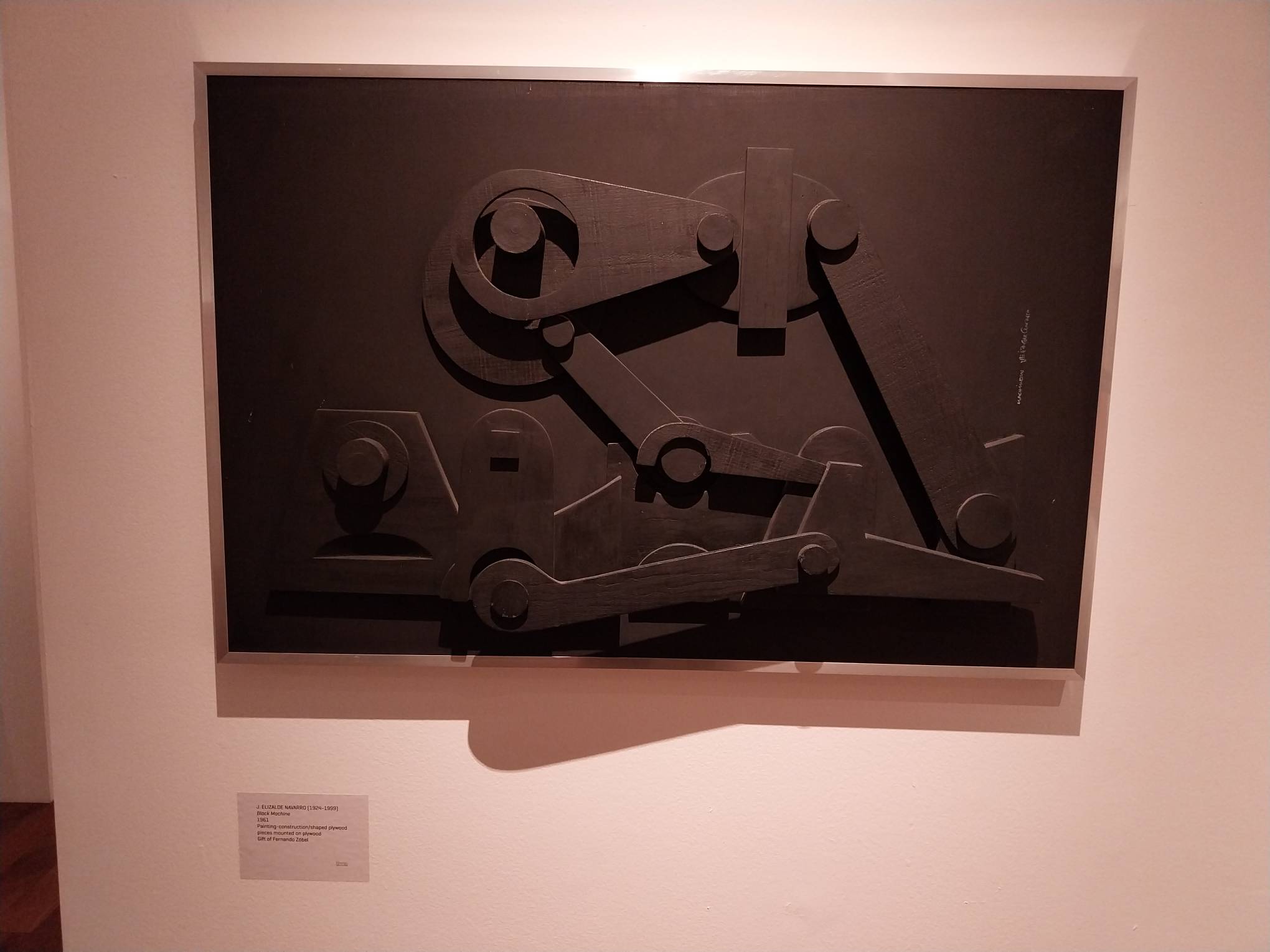 "Black Machine" by J. Elizalde Navarro.