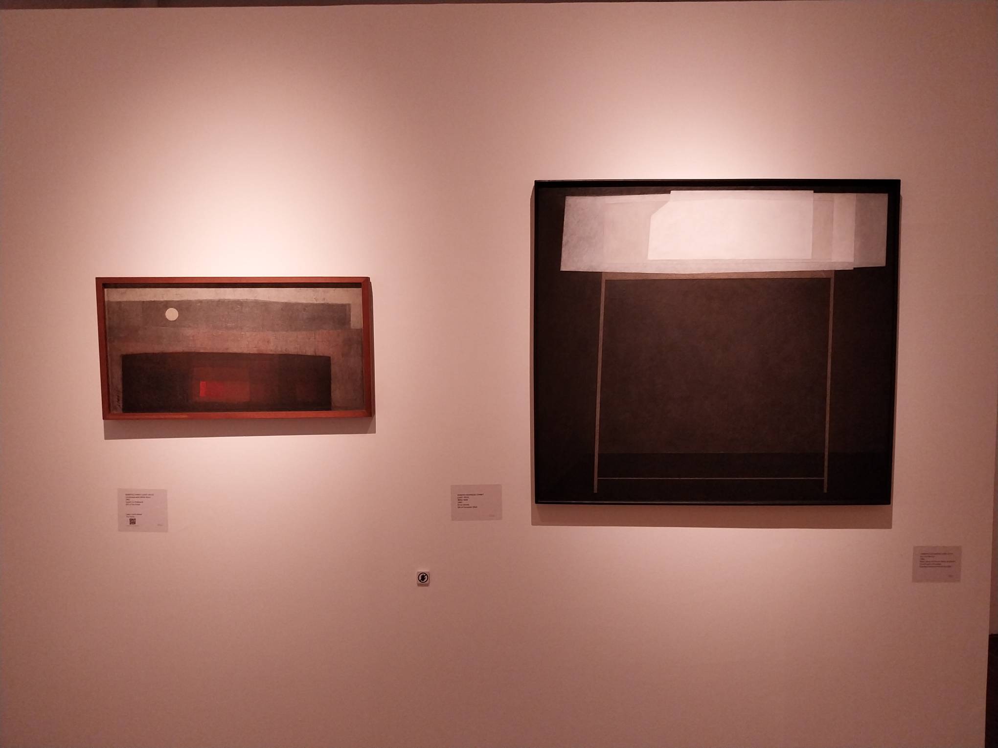 Two works by Roberto Chabet.