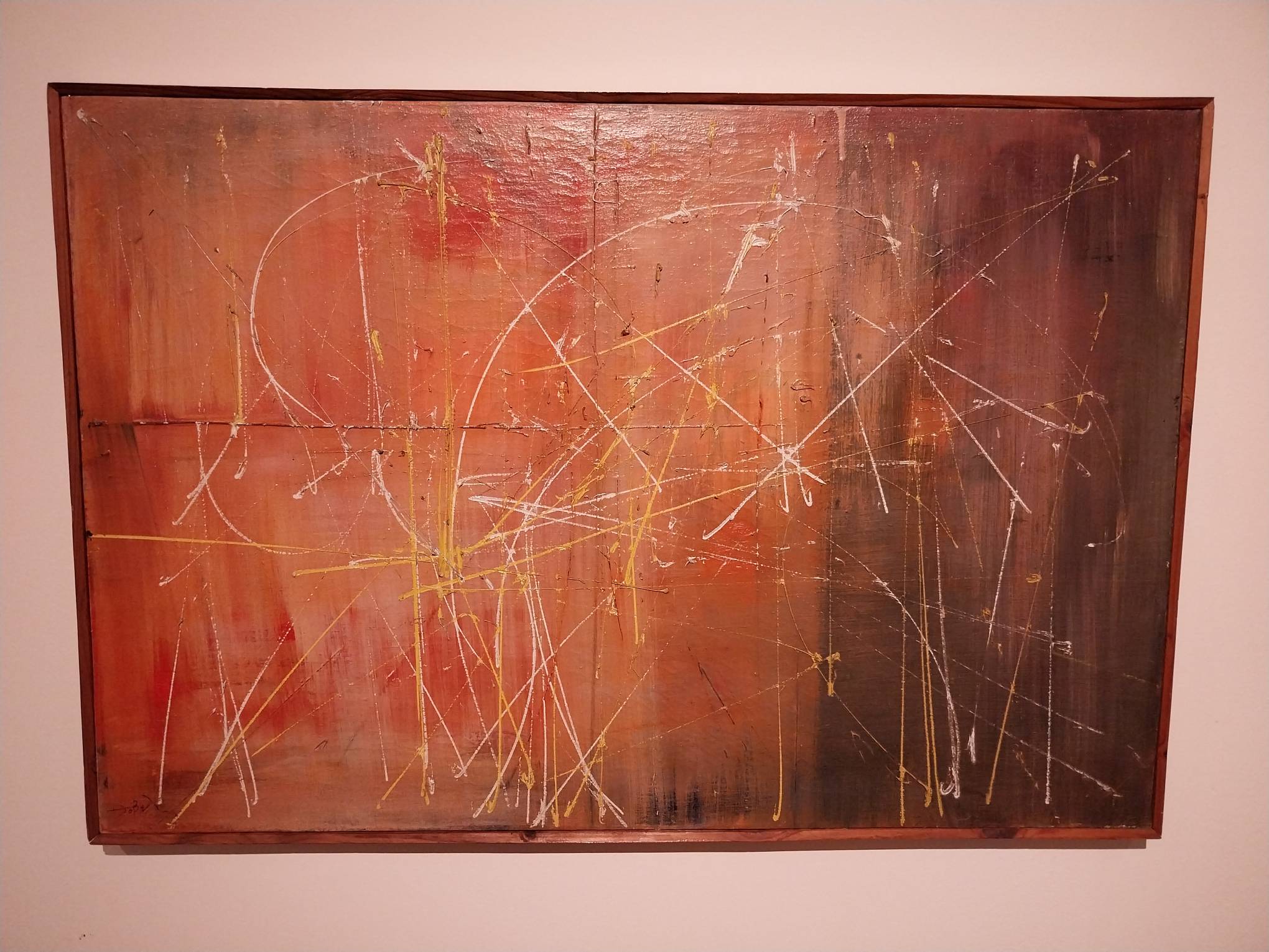 Artwork by Fernando Zóbel.