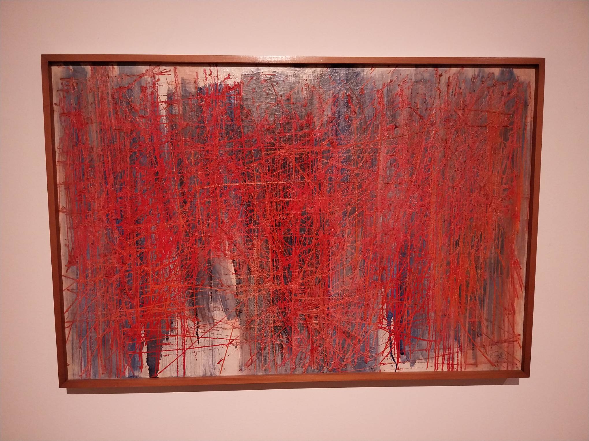 Artwork by Fernando Zóbel.