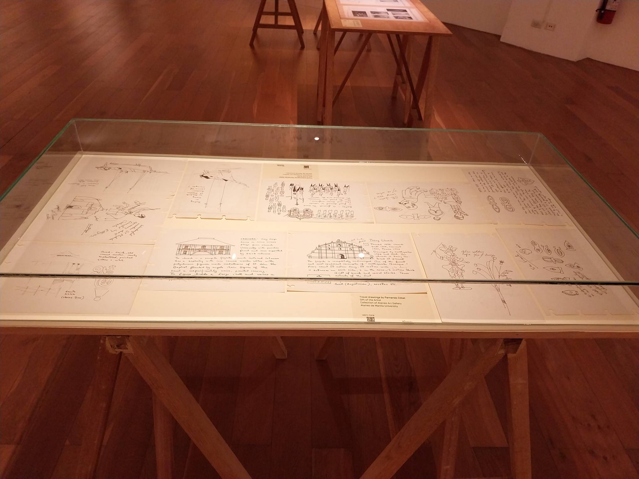 Notes and sketches from the artists.