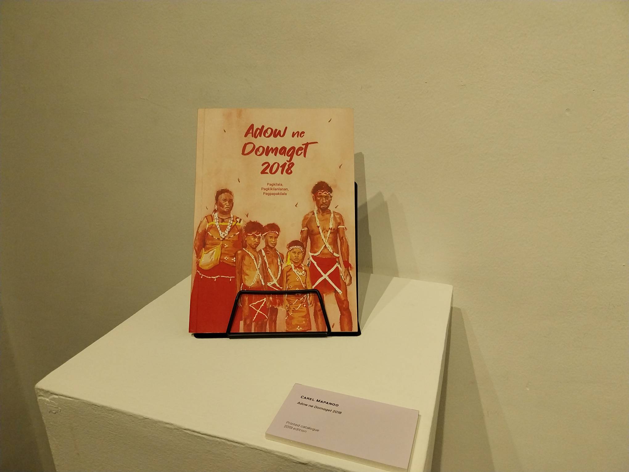 Catalogue by Carel Mapanoo as presented in "Crossing Rivers."