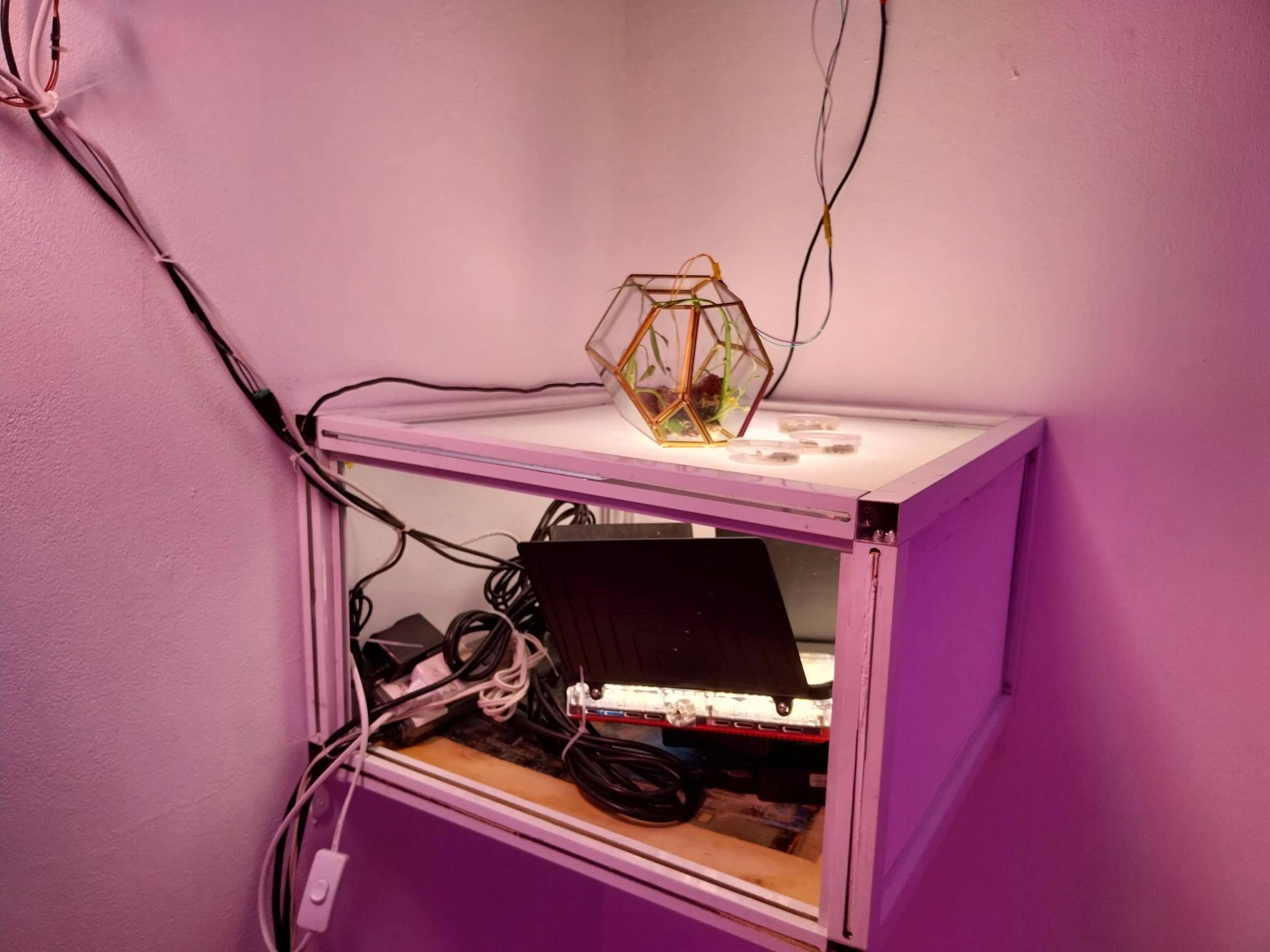 Side view of "Untitled 2."