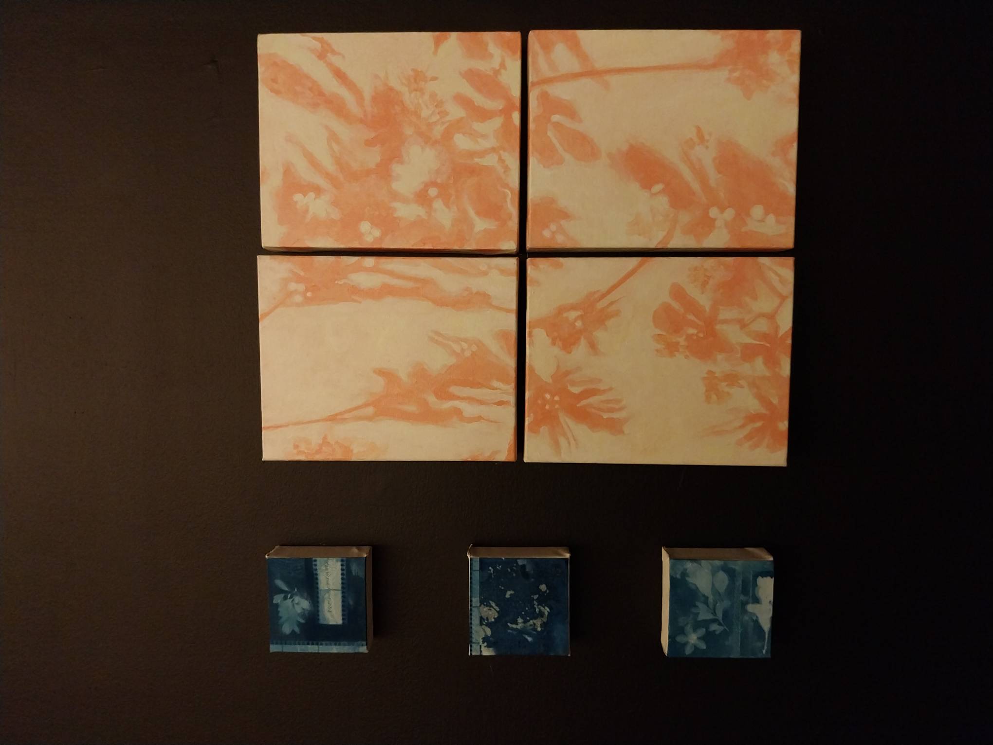 Multiple works shown in "Inner Refractions."