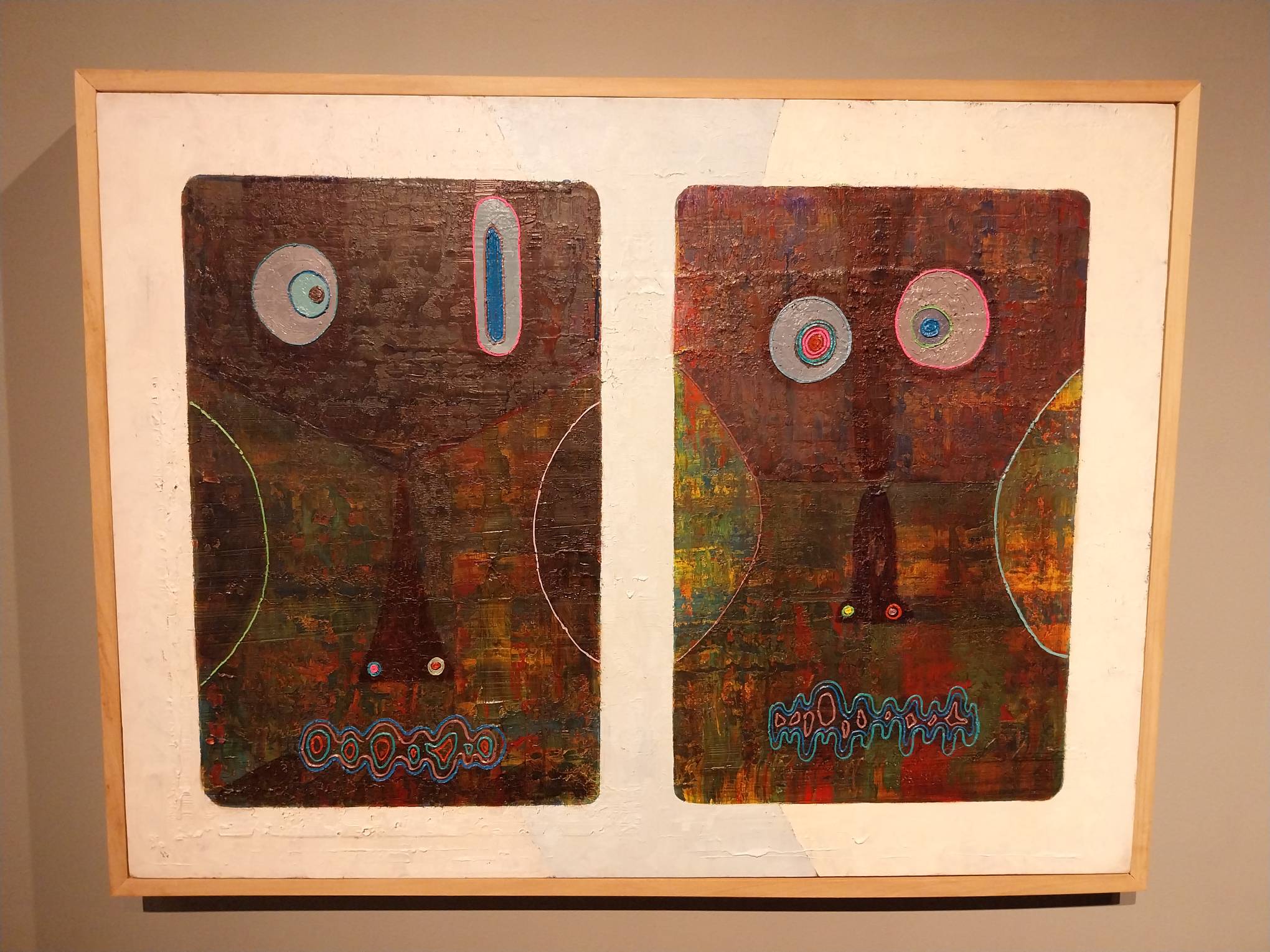 A work displayed for "Clarence Chun x Luis Lorenzana" at Mono8 Gallery.