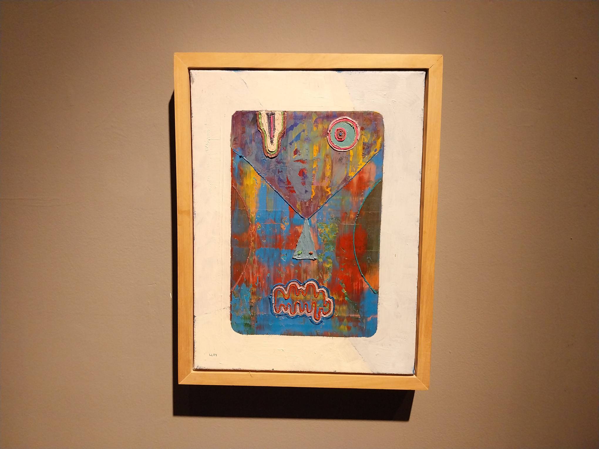A work displayed for "Clarence Chun x Luis Lorenzana" at Mono8 Gallery.