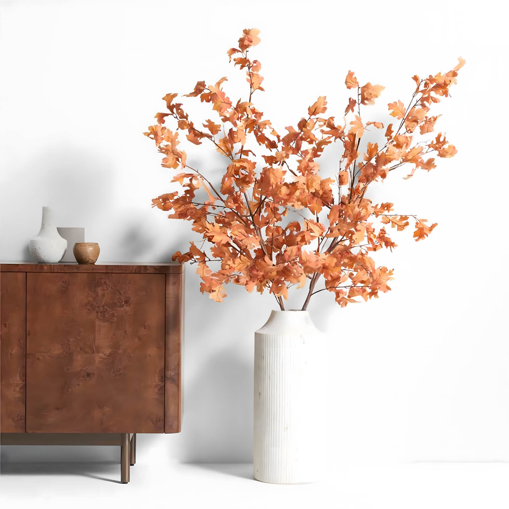Faux Oak Branch for Additional Autumnal Flair.