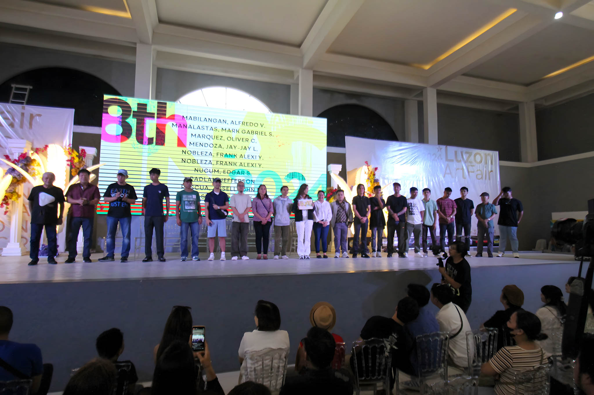 Awarding ceremony of the 8th Tarlac National Art Competition.