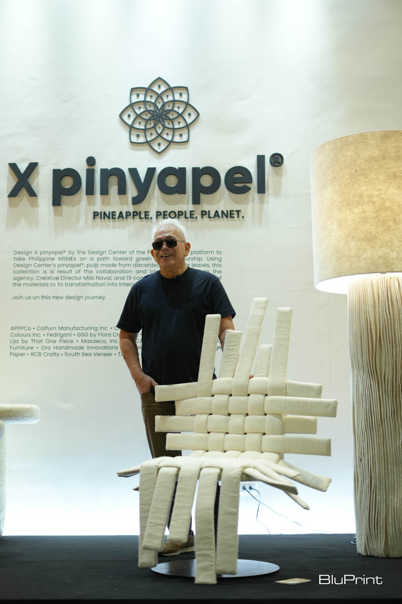 "Design x Pinyapel" creative director Milo Naval.