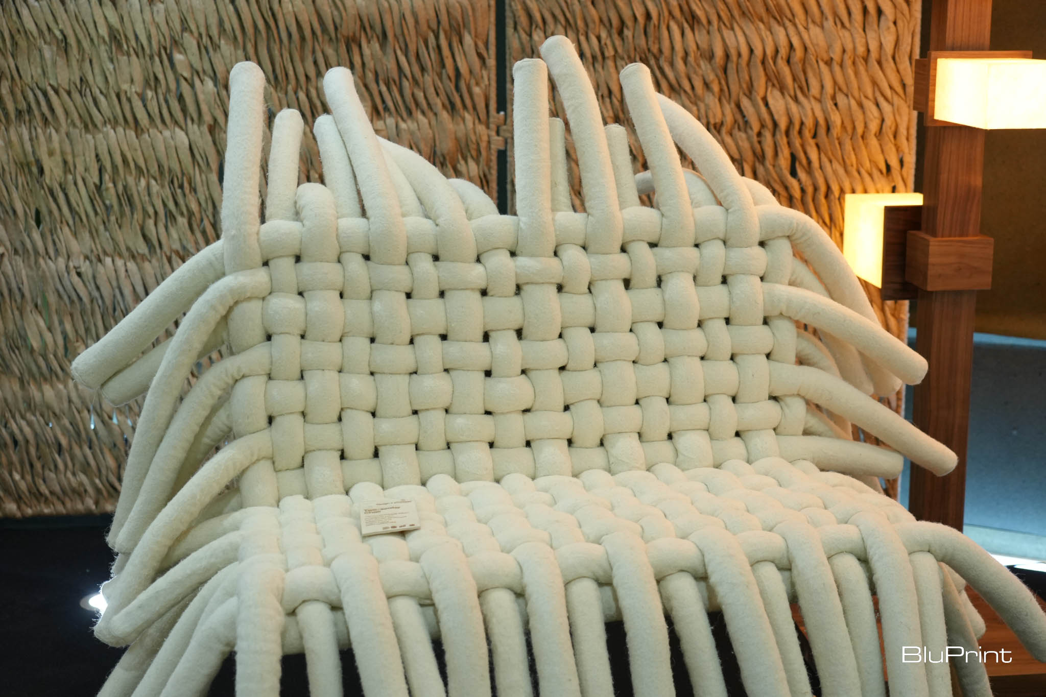 A Milo Naval-designed chair made with Pinyapel.