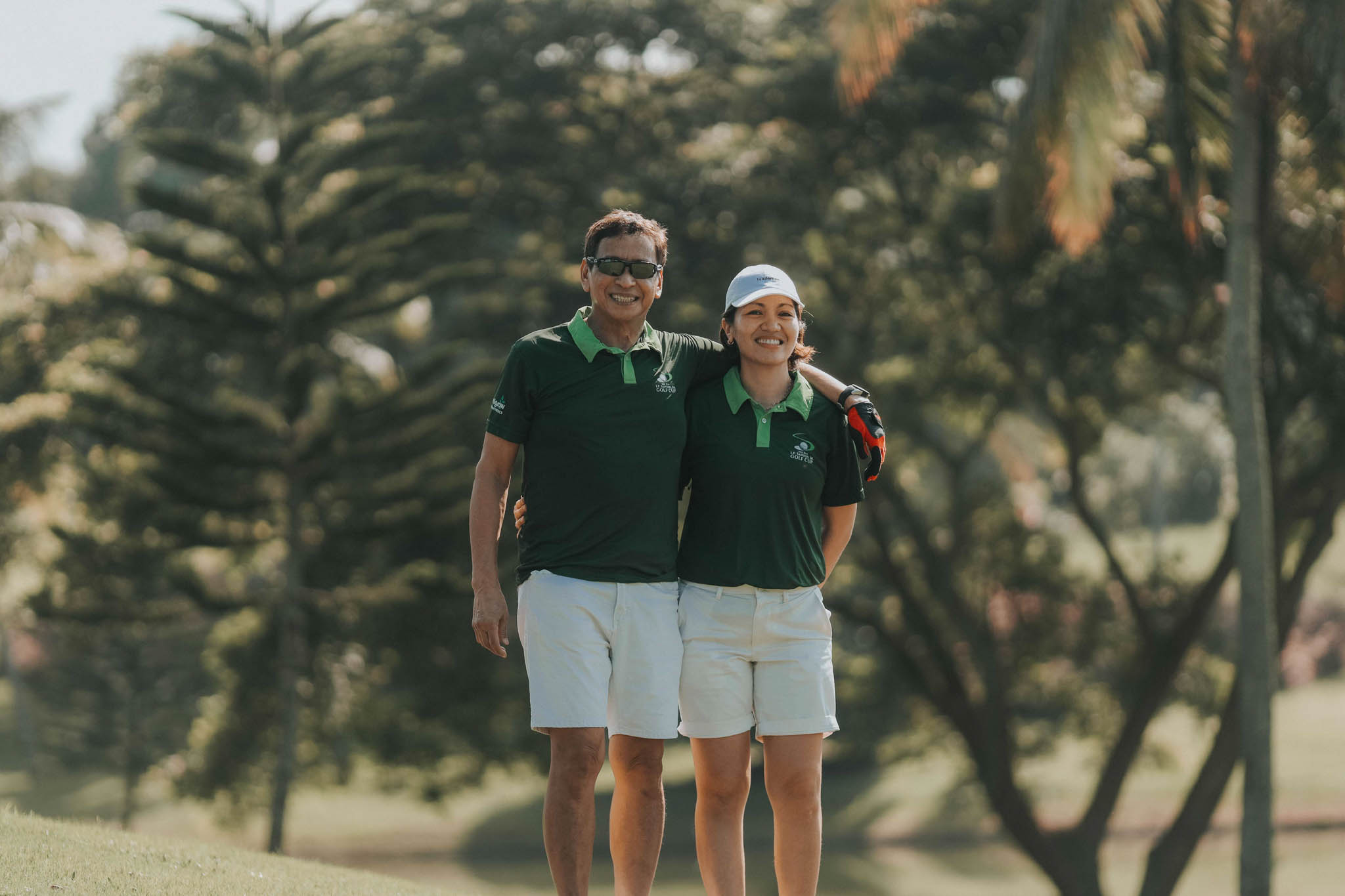 BluPrint 2024 October In-Article PALA Golf Tournament-324 - BluPrint Two participants standing side by side during a golf tournament.