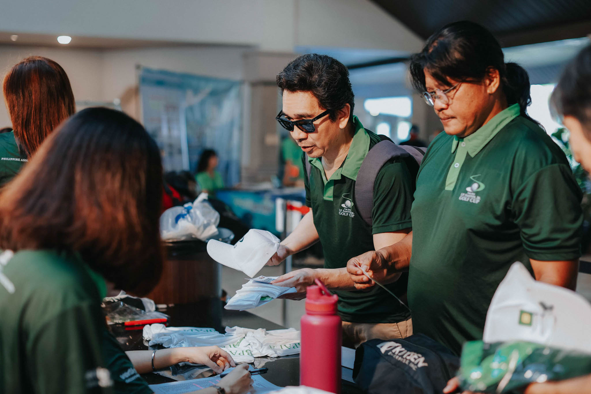 BluPrint 2024 October In-Article PALA Golf Tournament-410 - BluPrint Participants register for a golf tournament in Batangas.