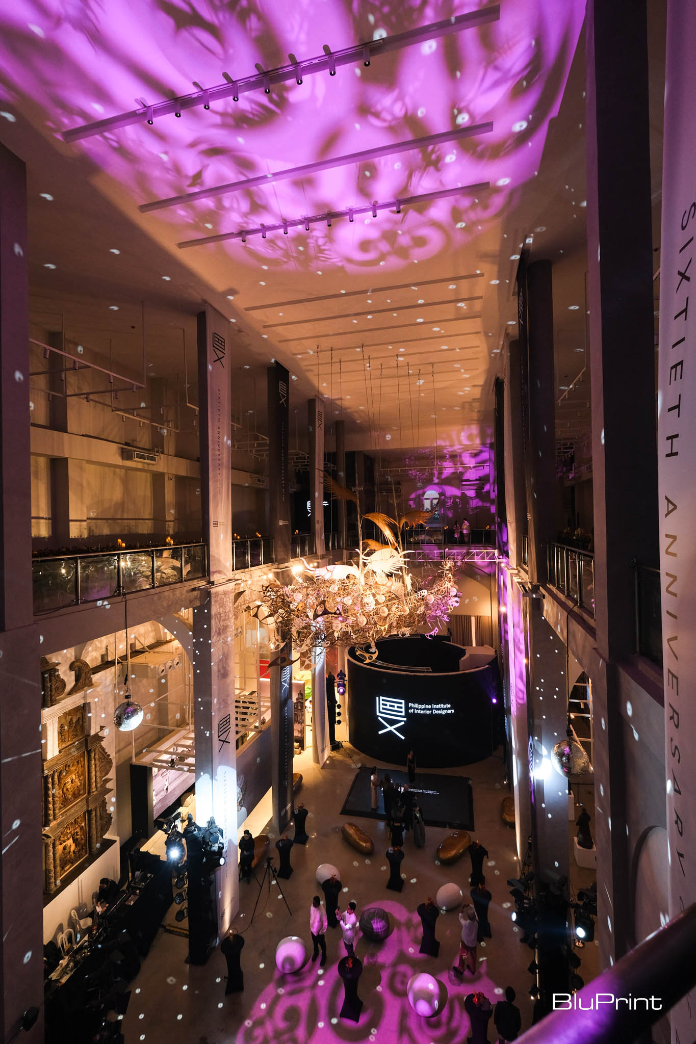 Centro de Turismo styled for PIID's 60th Anniversary event