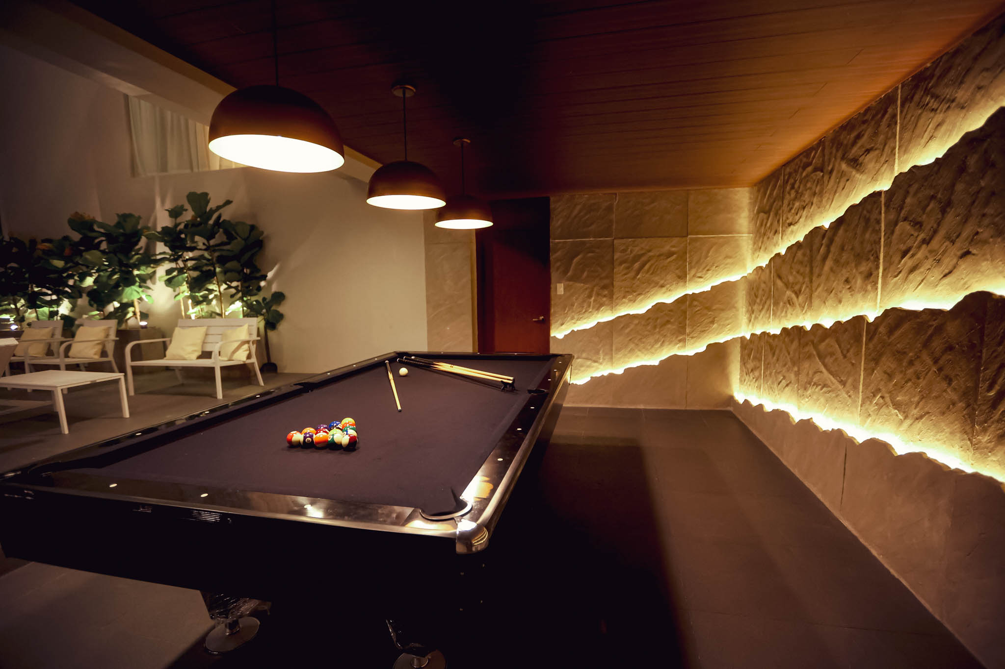 Handcrafted Outdoor Area.