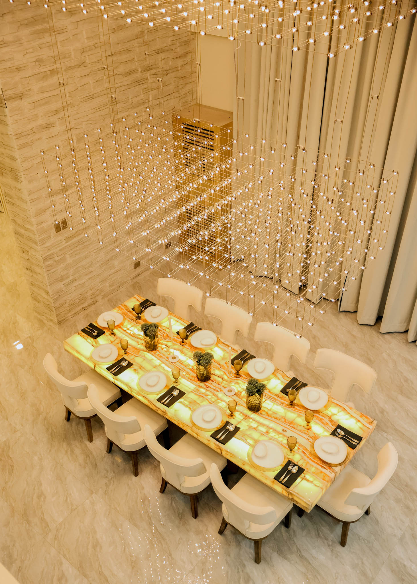 Inviting Lower Levels.