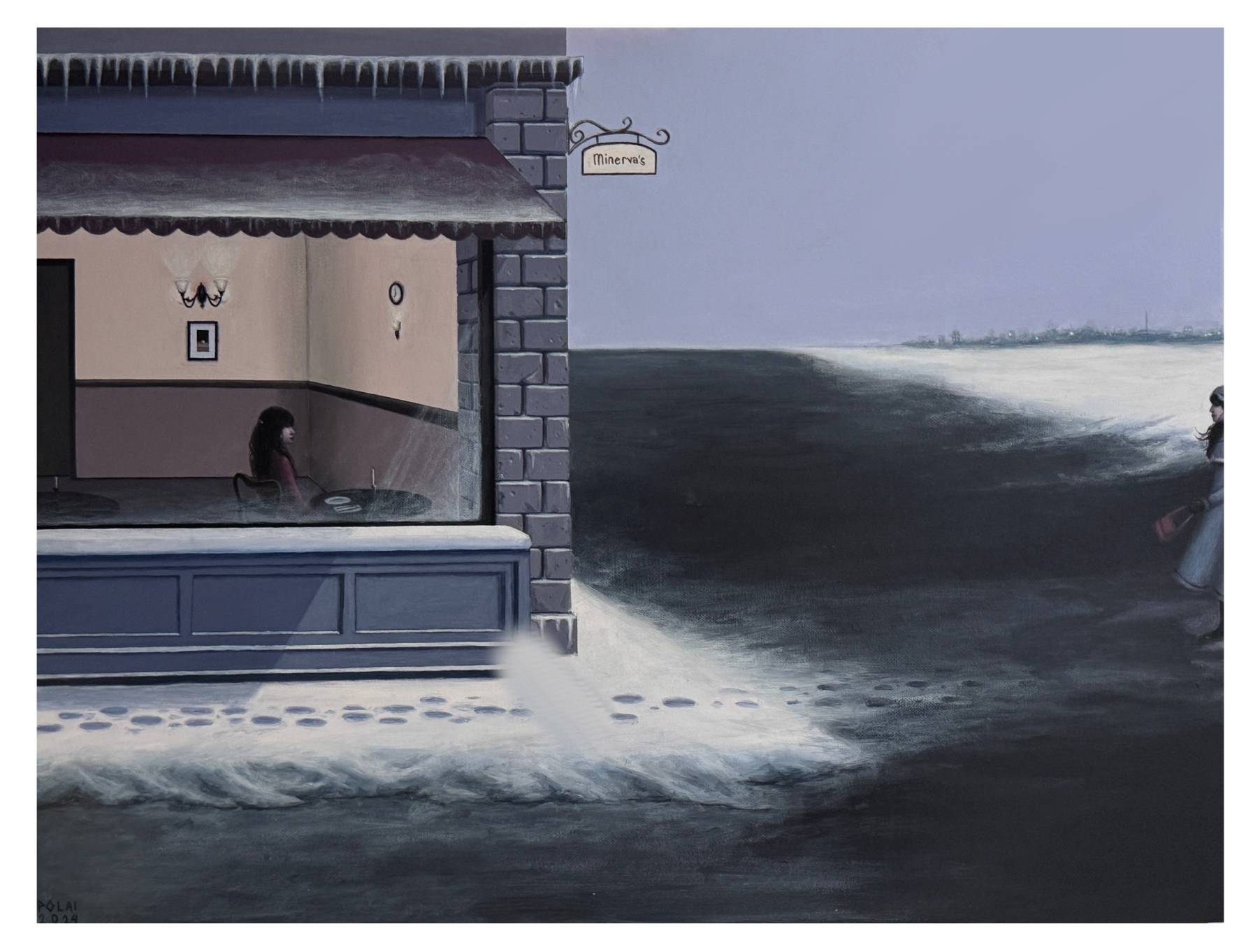 "A Pair" by Poula Sitjar.