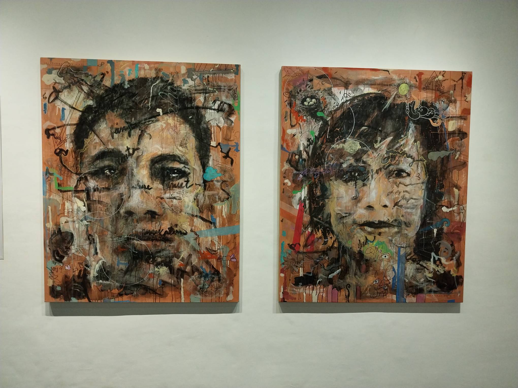 Two artworks by Don Salubayba.