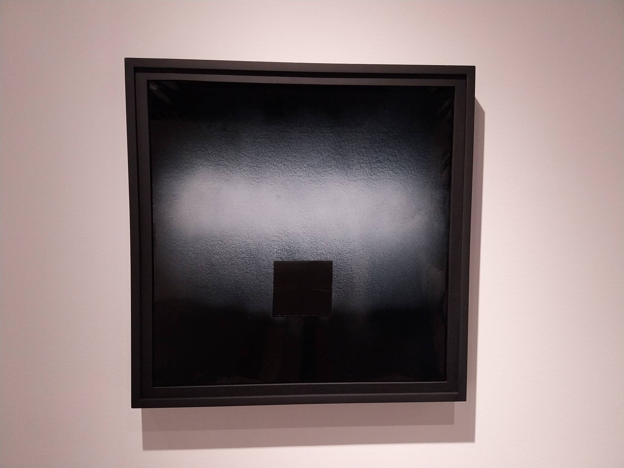 An ominous square painting.