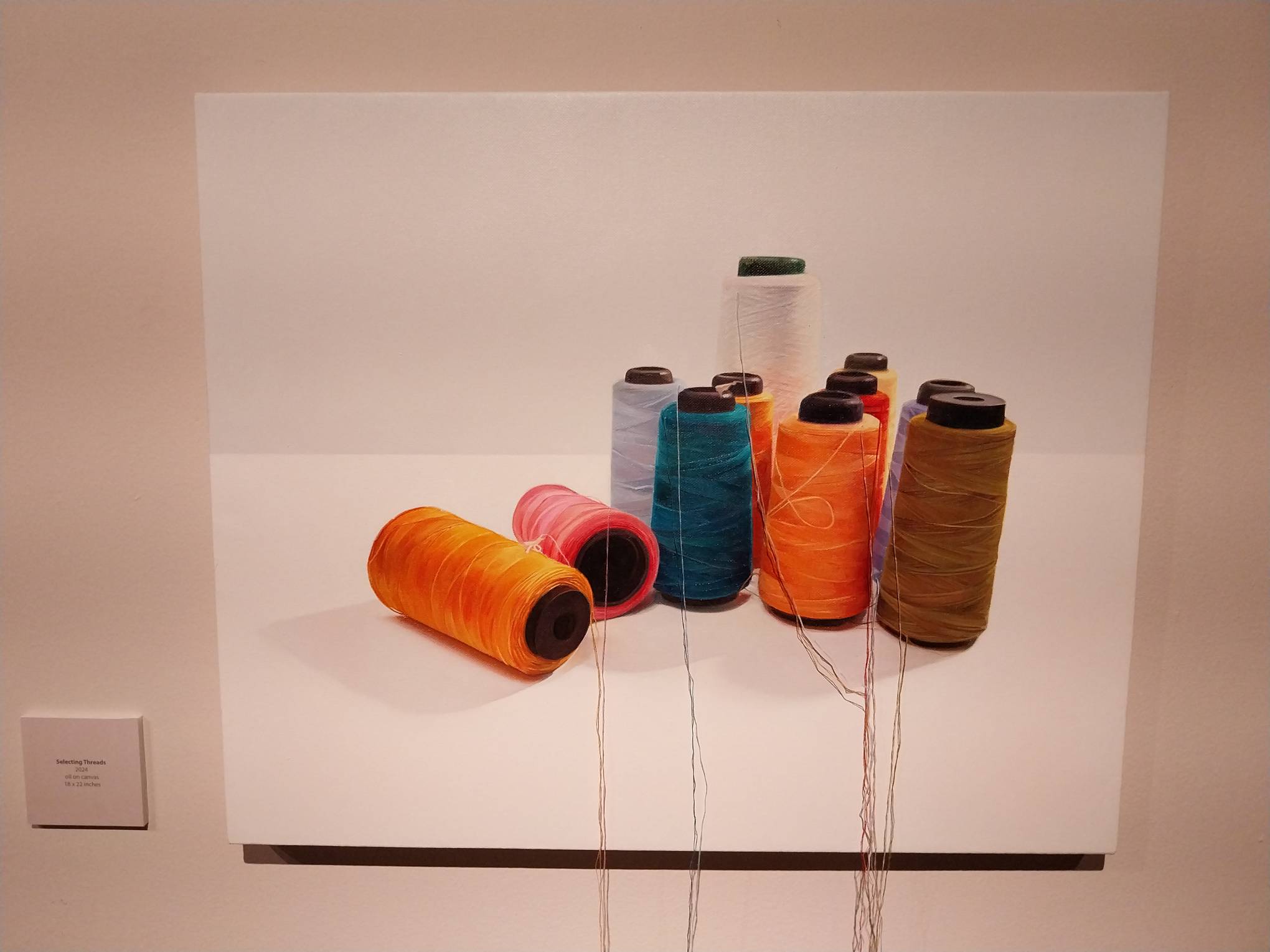 "Selecting Threads" by Garryloid Pomoy.