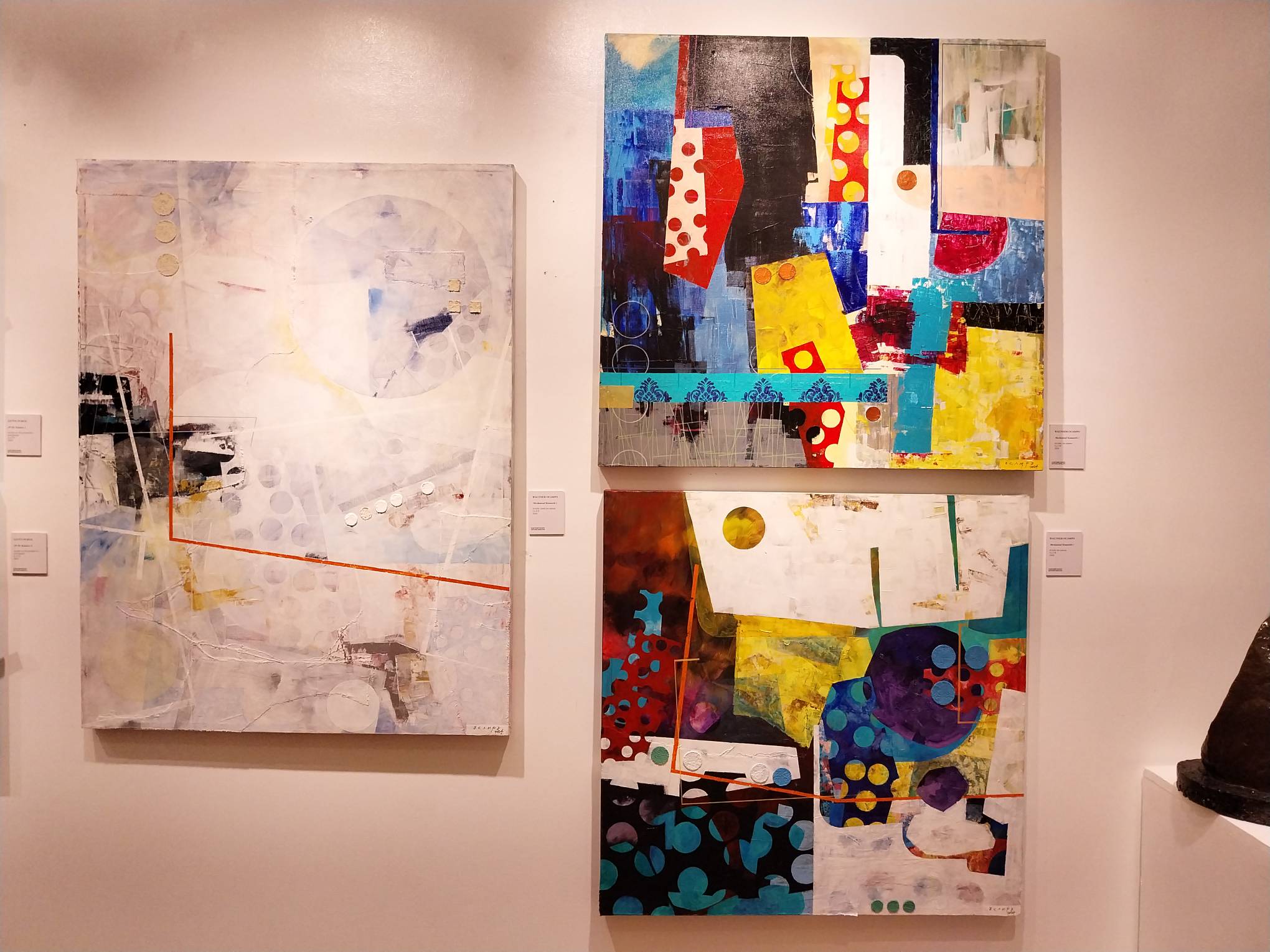 Works from the Authenticity Zero Collective for "Probe: Precedents + Phenomena."