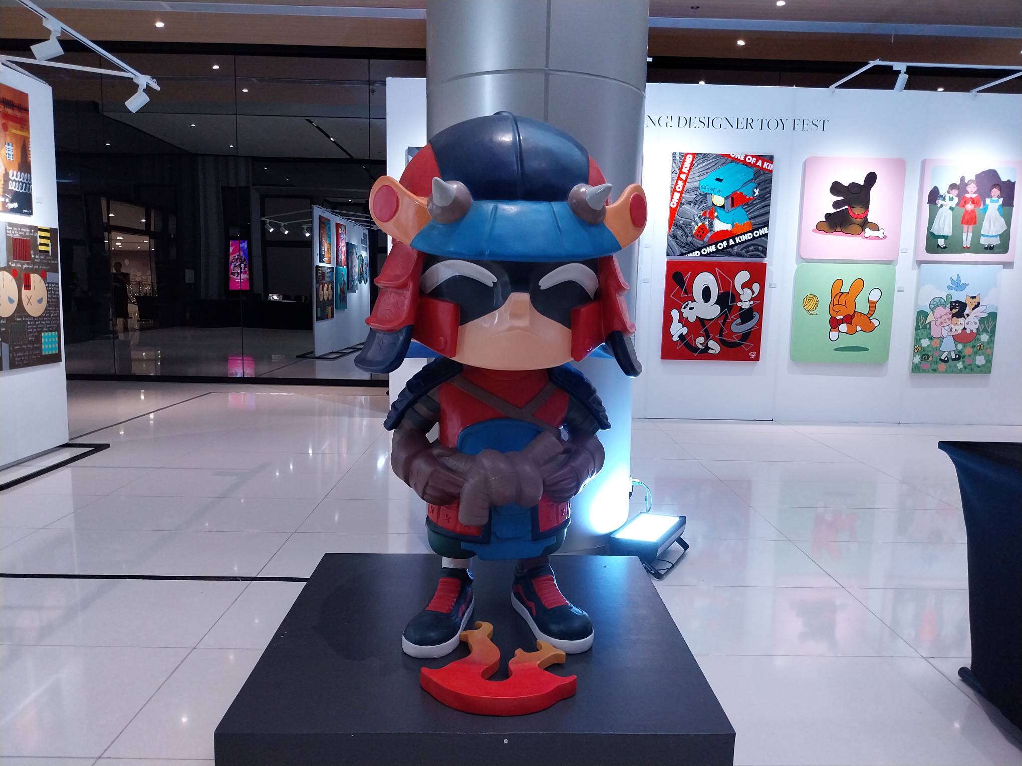 A toy sculpture at Manila'Bang Show 2024.