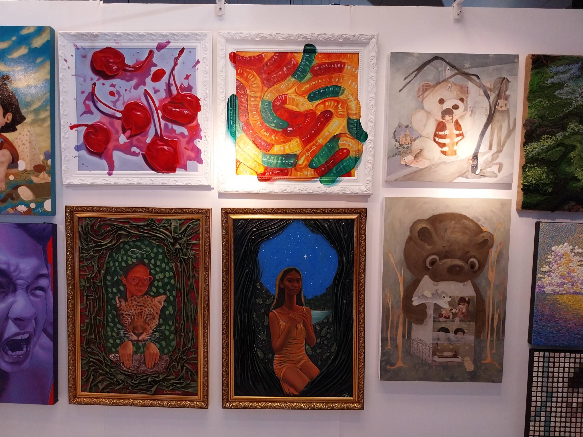 Multiple works as showcased at the New Wave section.