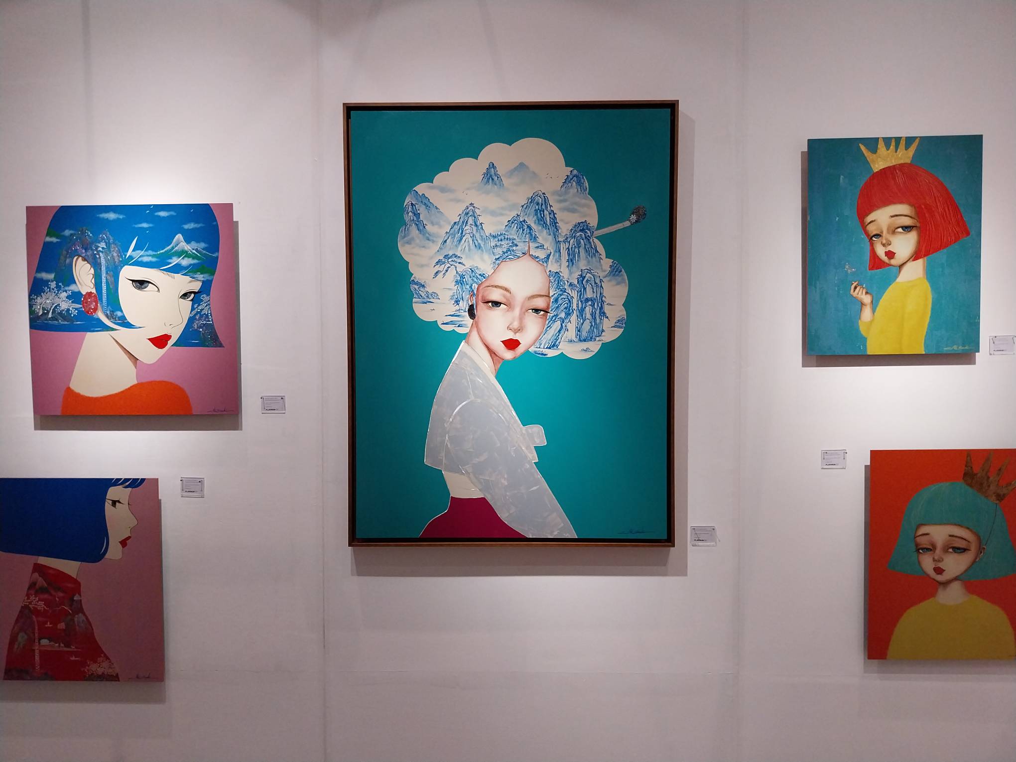 Kim Mi Suk's work for Platinum Gallery Korea.