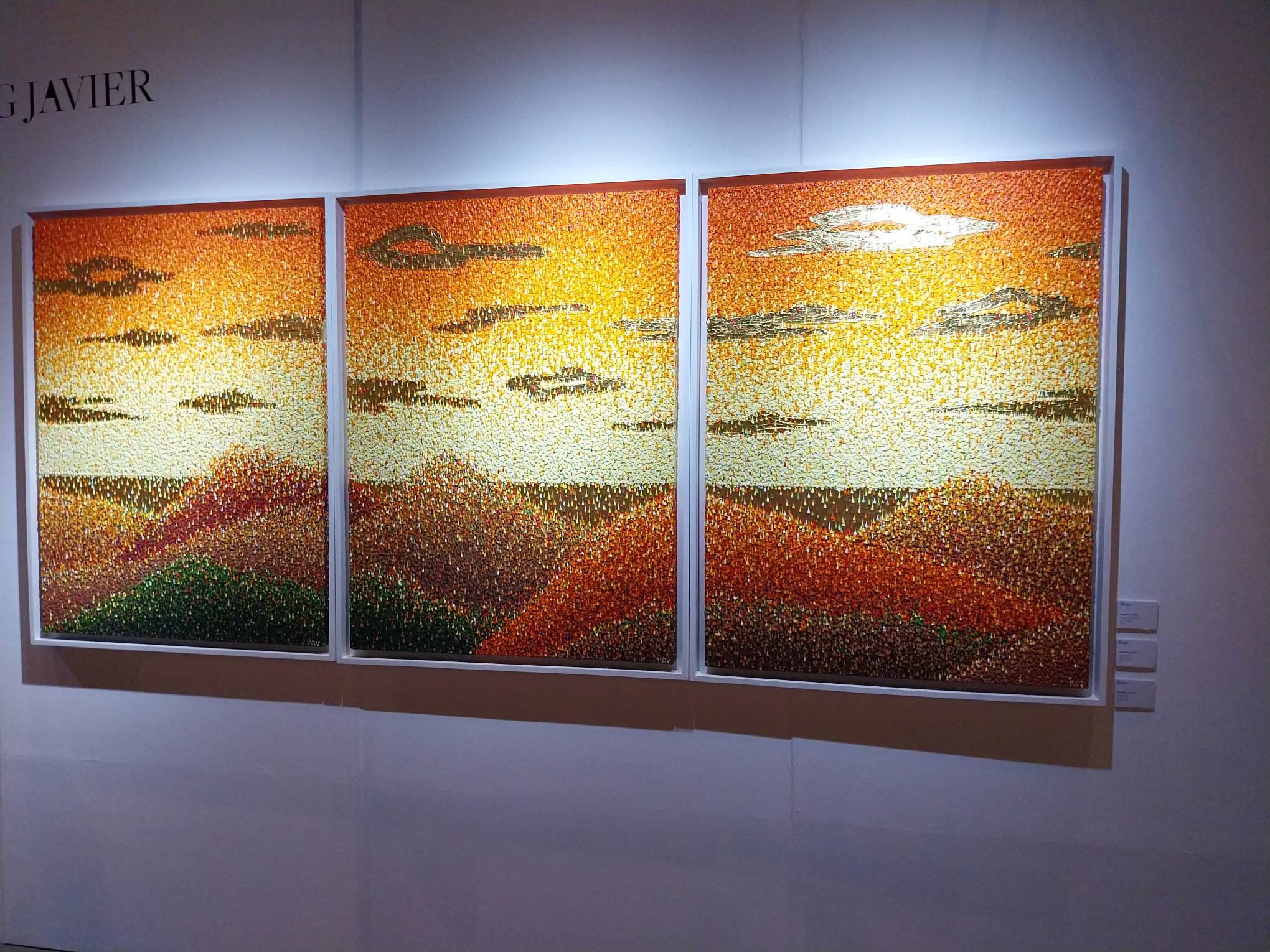 Binong Javier's works for Manila'Bang Show 2024.